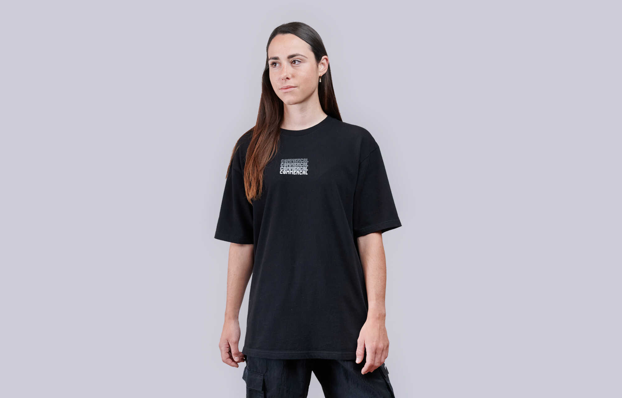 COMMENCAL SURREALISTIC LOOSE FIT T-SHIRT BLACK image large number 1