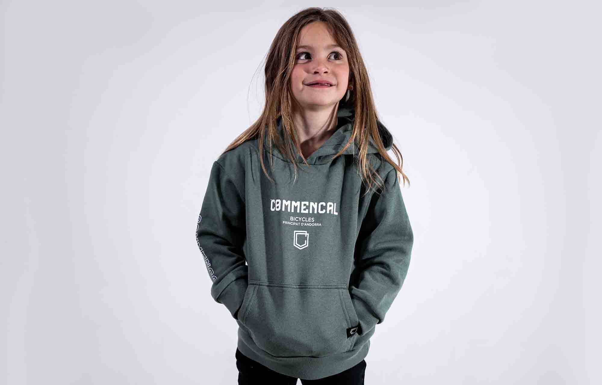 SUDADERA COMMENCAL KIDS CORPORATE SWAMP image large number 2