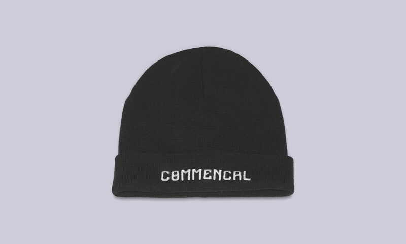 BONNET MERINOS COMMENCAL CORPORATE BLACK