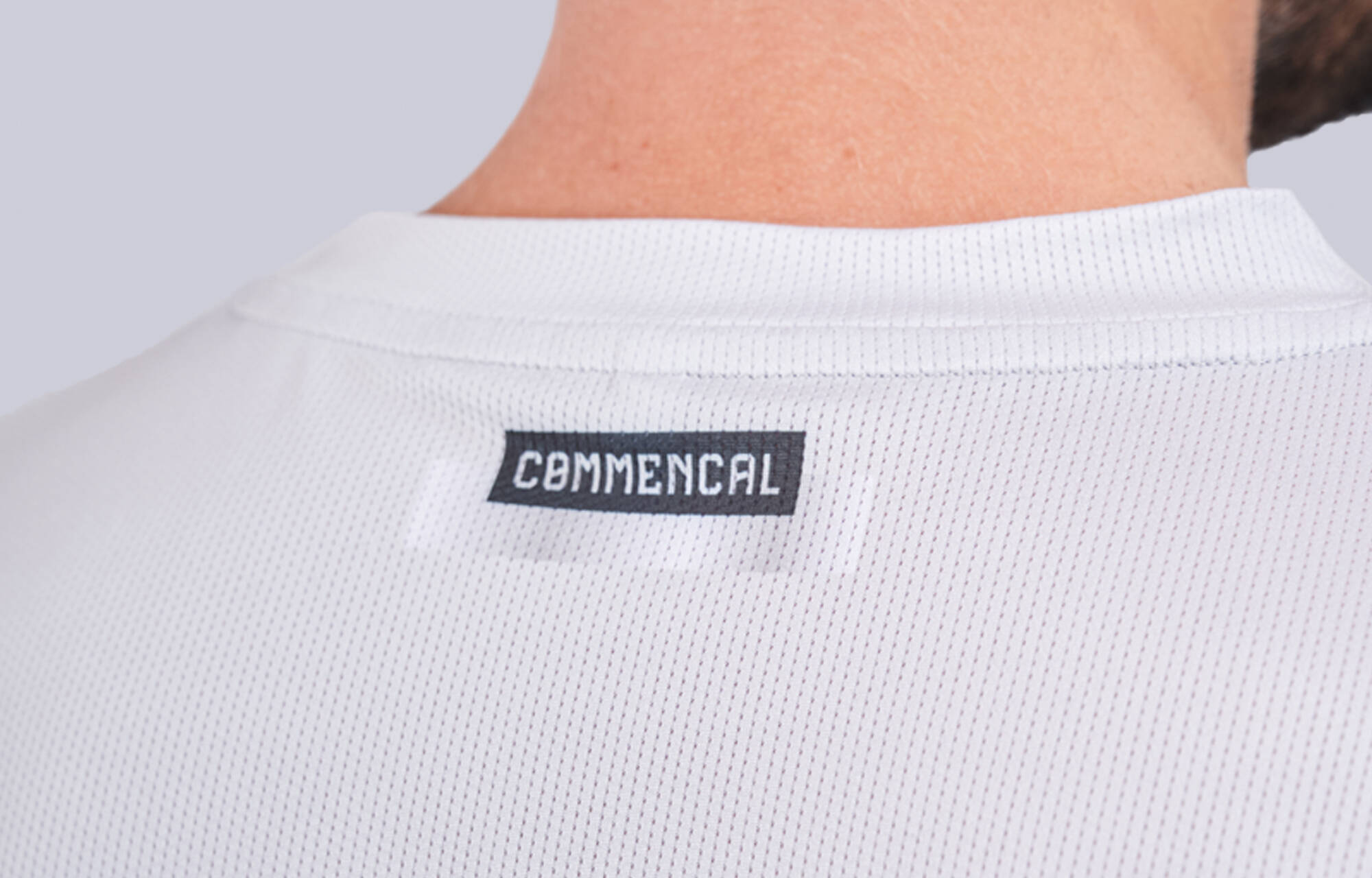 MAILLOT COMMENCAL LIGHTECH MANCHES LONGUES RACE LIGHT GREY image large number 2