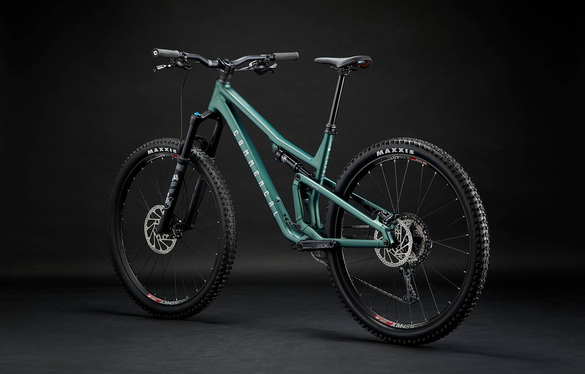 COMMENCAL T.E.M.P.O. ESSENTIAL METALLIC GREEN image large number 2