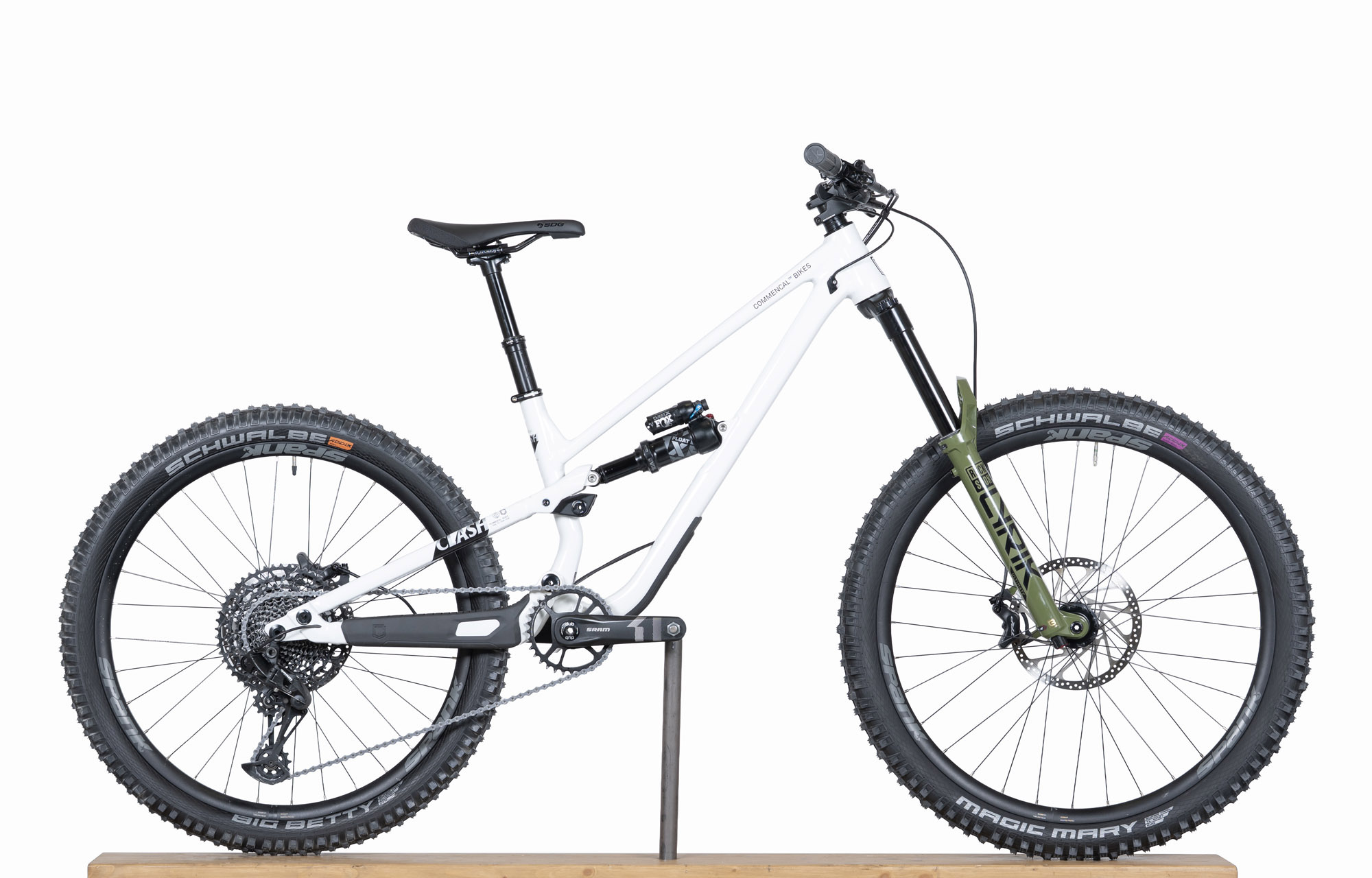 COMMENCAL CLASH XS PURE WHITE - (22175200) image number null