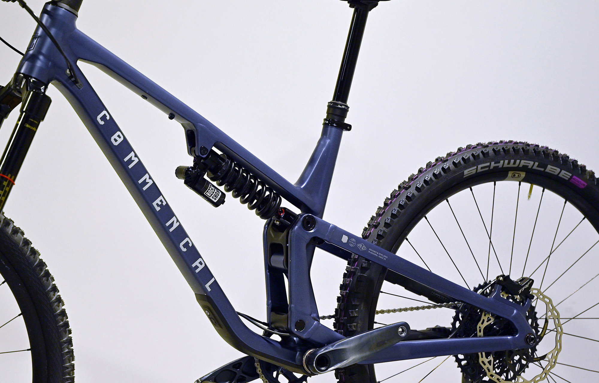 COMMENCAL META V5 RACE SPARKLY BLUE - L (23121303) image cover number large 5