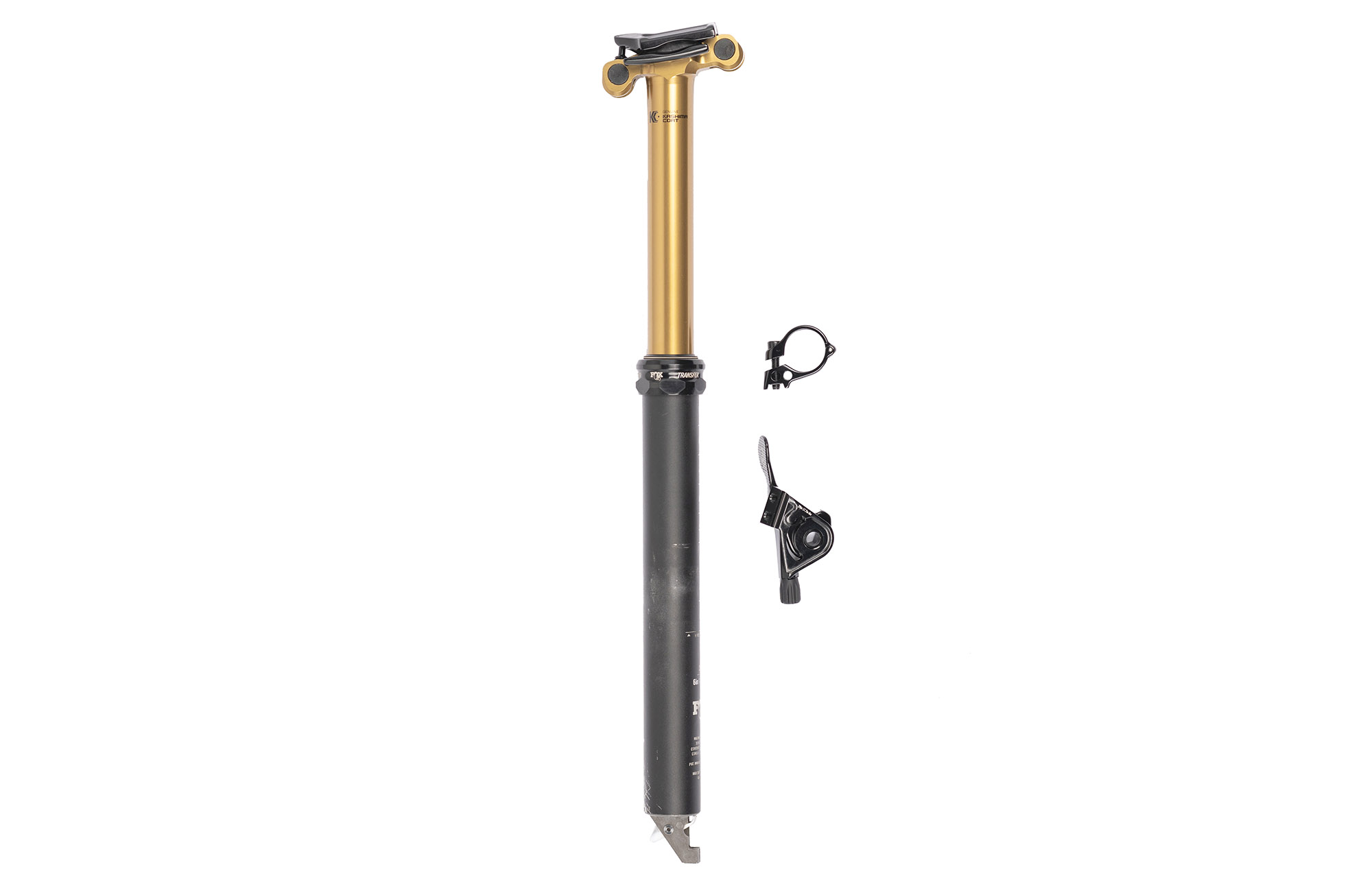 FOX TRANSFER FACTORY KASHIMA 150MM SEAT POST + LEVER image number null