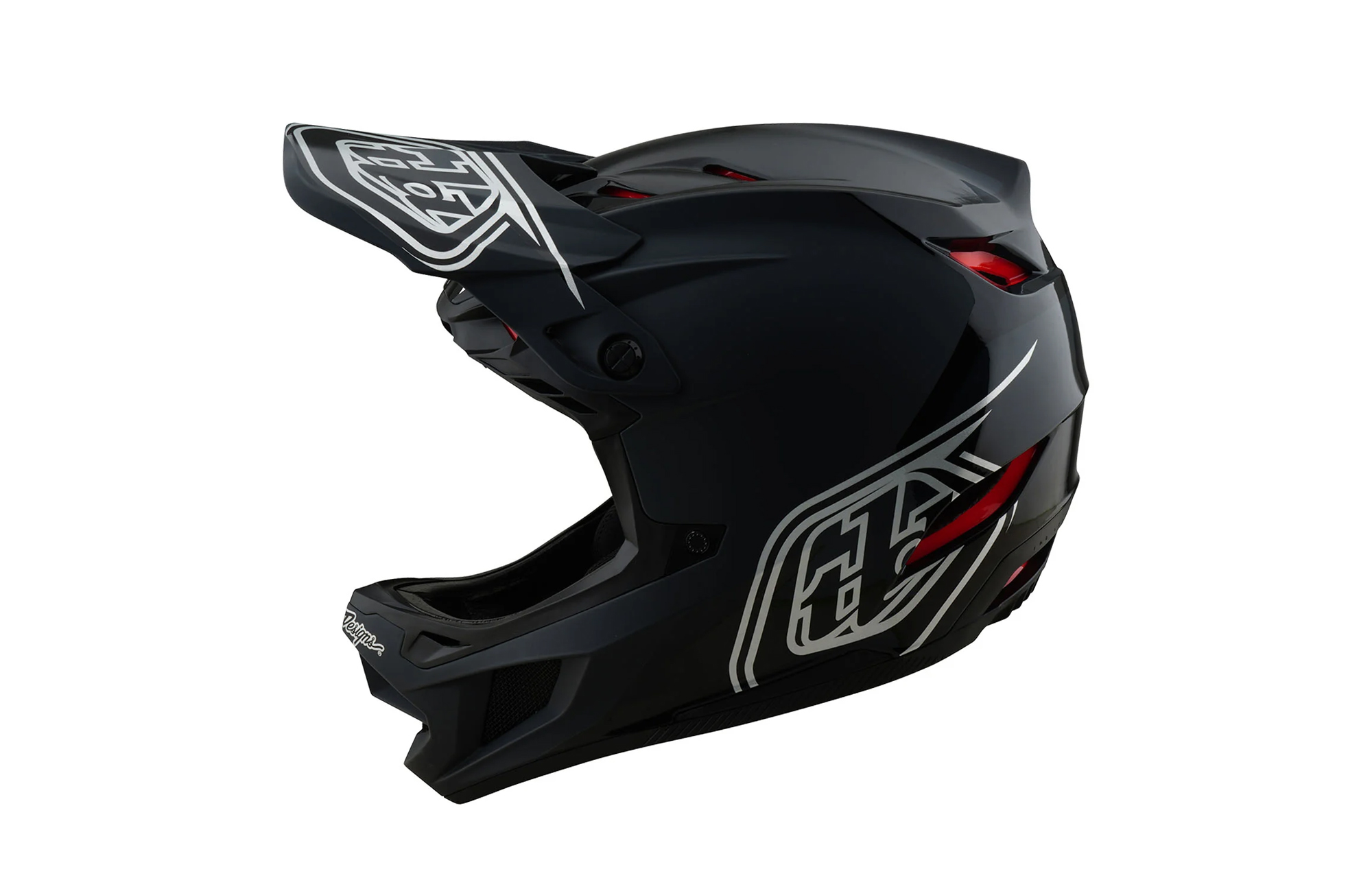 CASCO TROY LEE DESIGNS D4 POLYACRYLITE - SHADOW BLACK image number 0