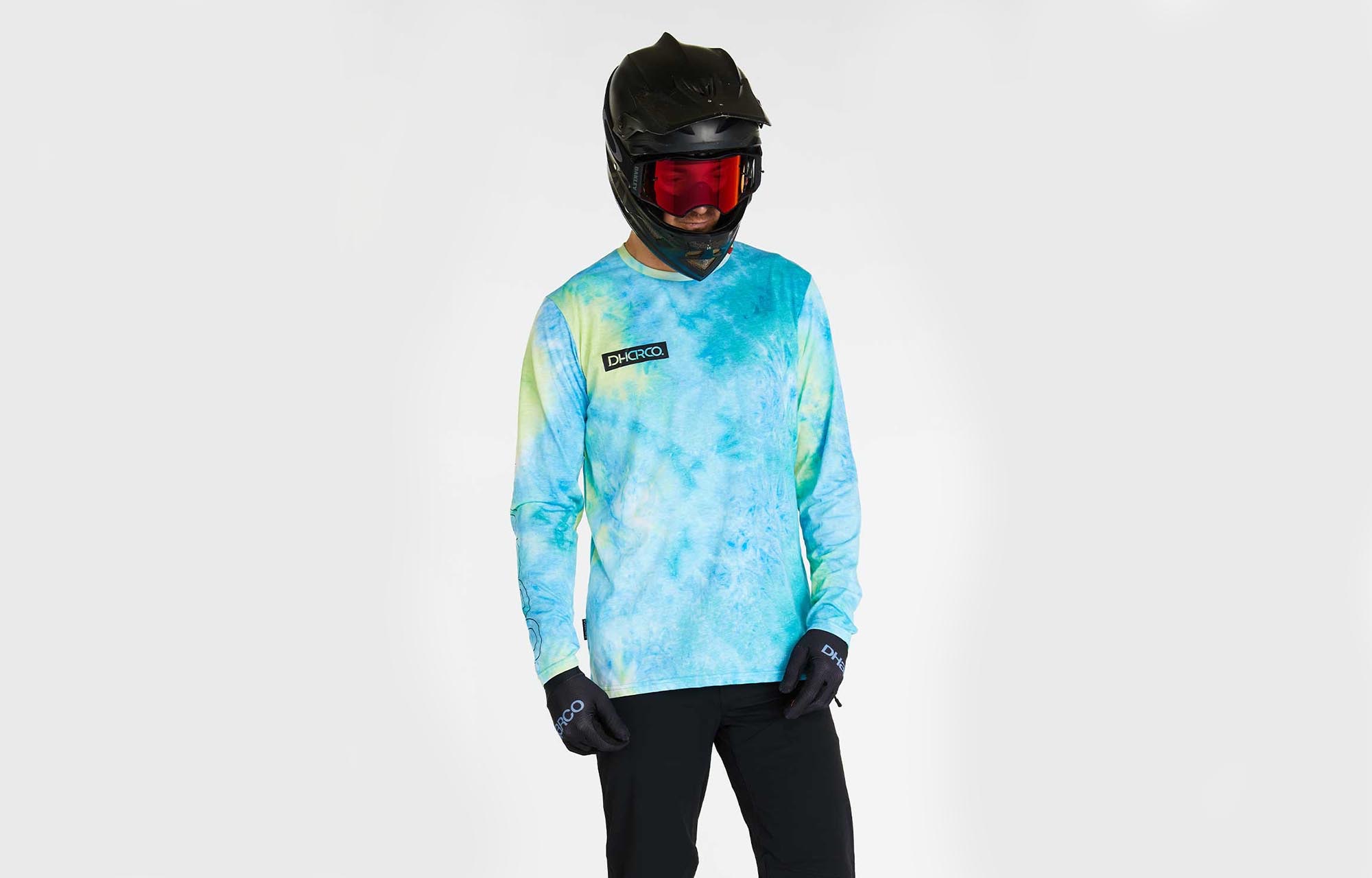 TECH-TEE A MANICHE LUNGHE DHARCO TIE & DYE image number 0