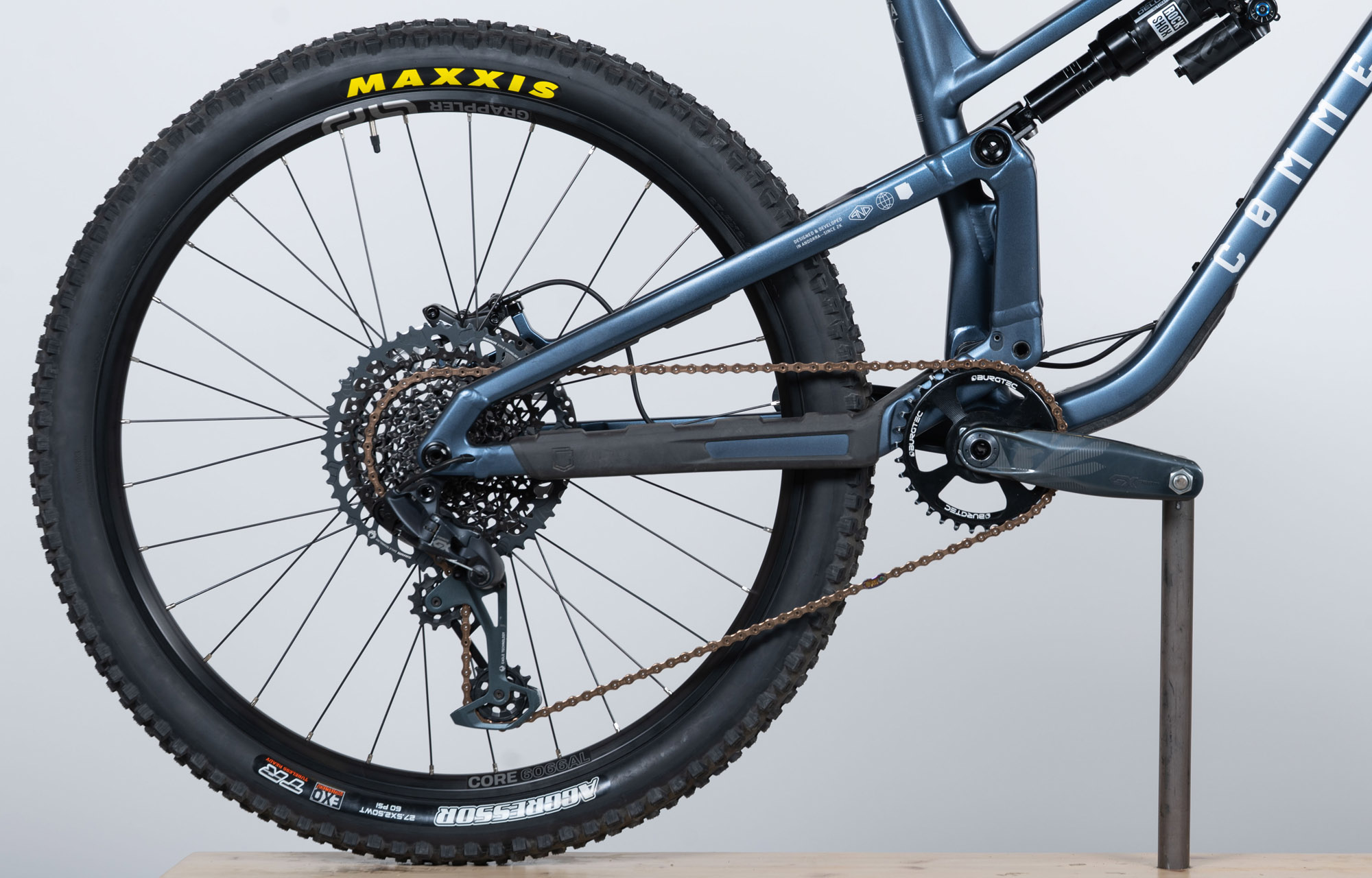 COMMENCAL META SX V5 RACE SPARKLY BLUE - L (23131703) image large number 0
