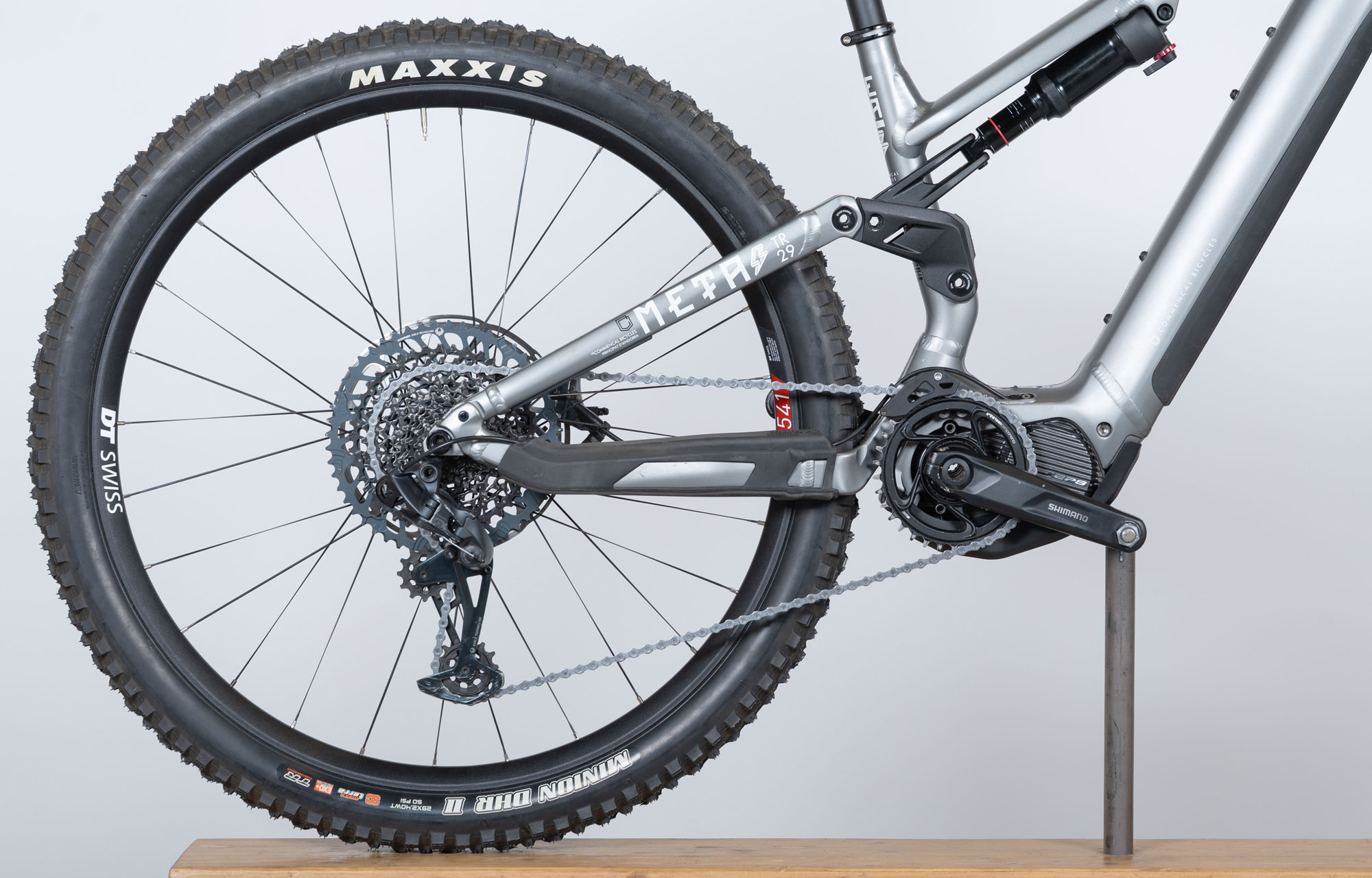 COMMENCAL META POWER TR SHIMANO RACE MATTE GRAPHITE - M (21181102) 1563 km image cover number large 0