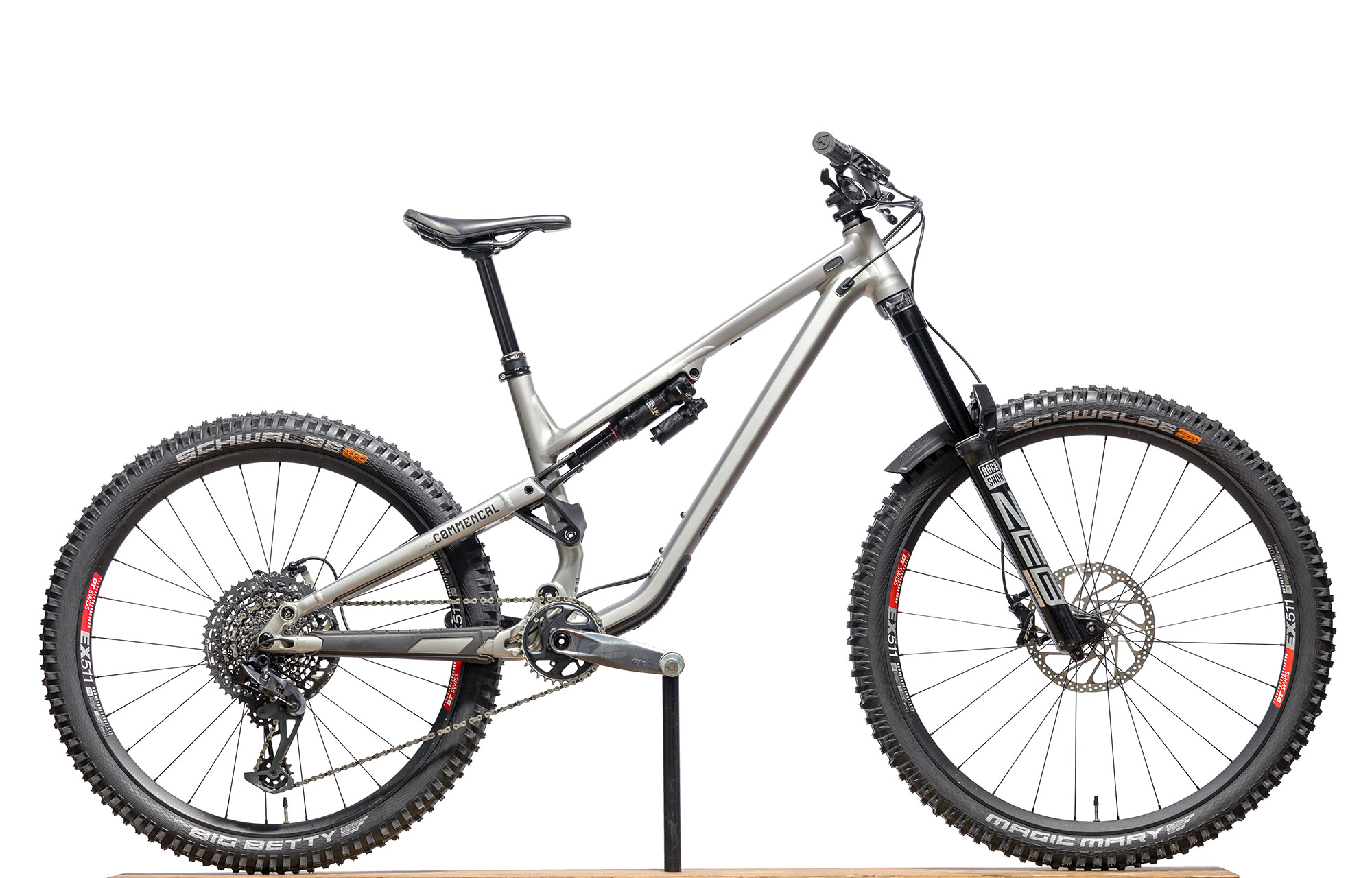COMMENCAL META SX V4 RACE SILVER - M (22130802) image number null