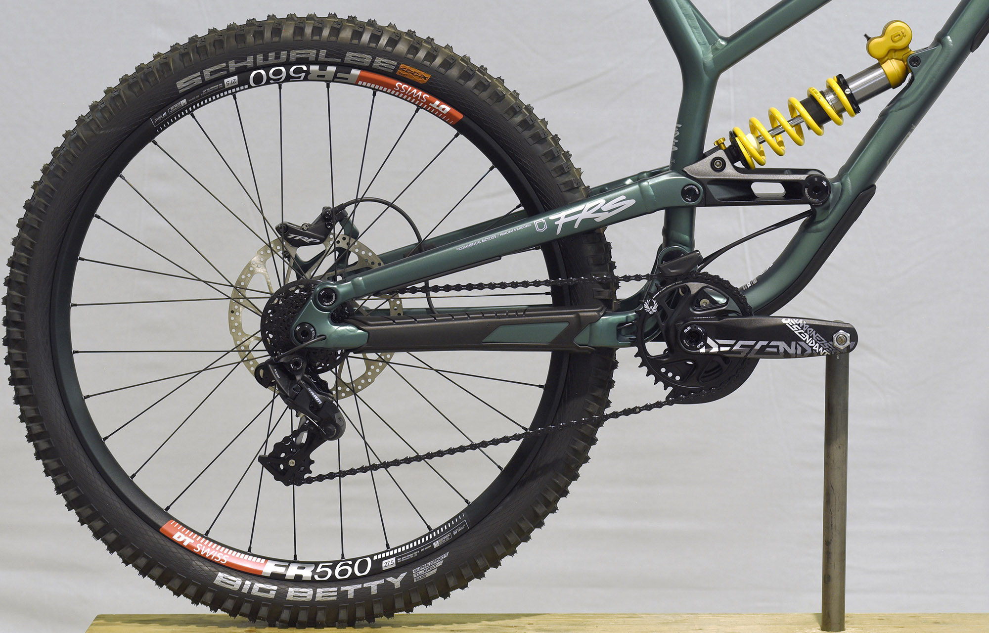 COMMENCAL FRS OHLINS EDITION METALLIC GREEN - M (22151802) image number null