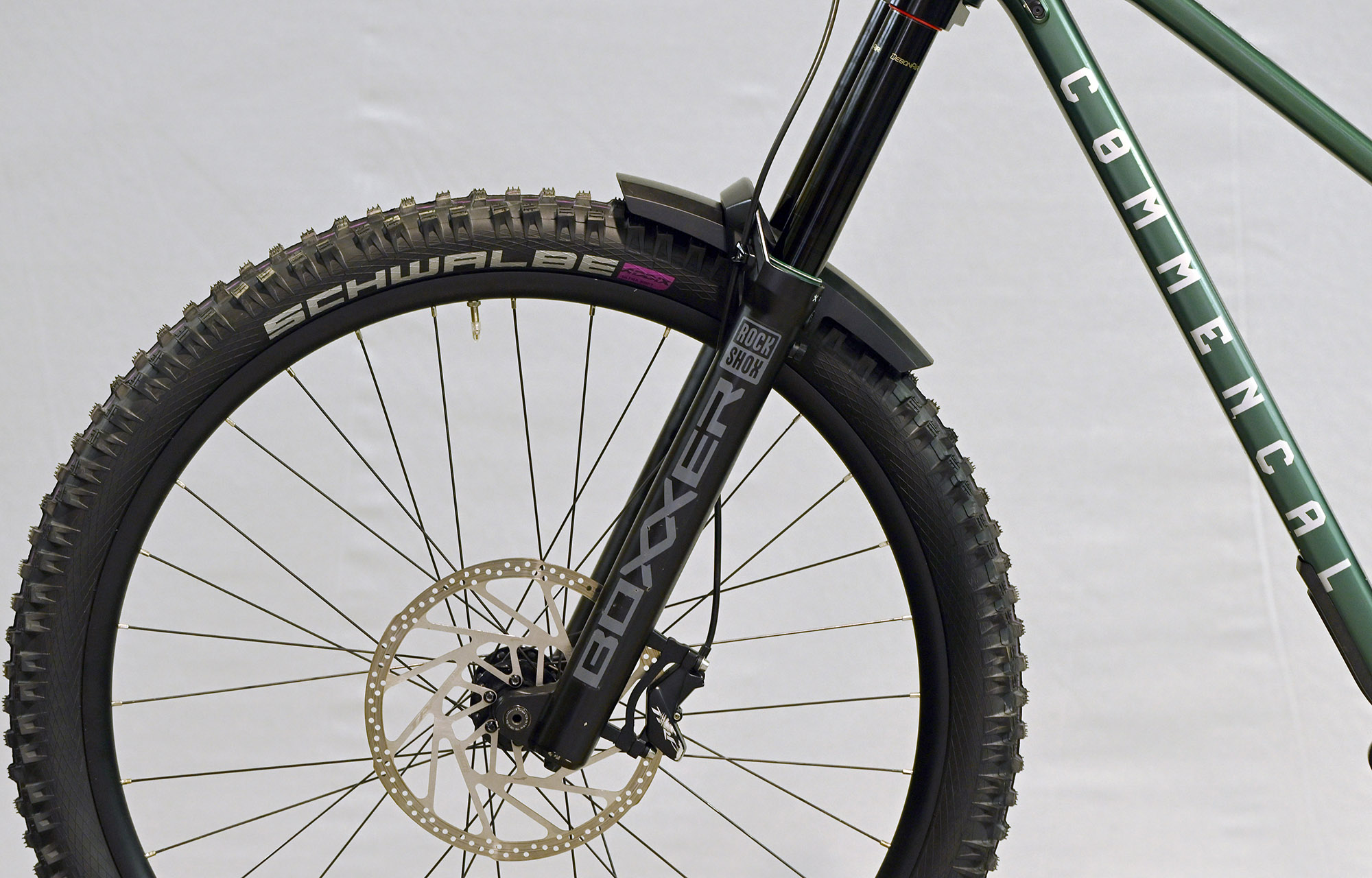 COMMENCAL SUPREME DH V5 RIDE METALLIC GREEN ROCKSHOX - S (23150801) image number null