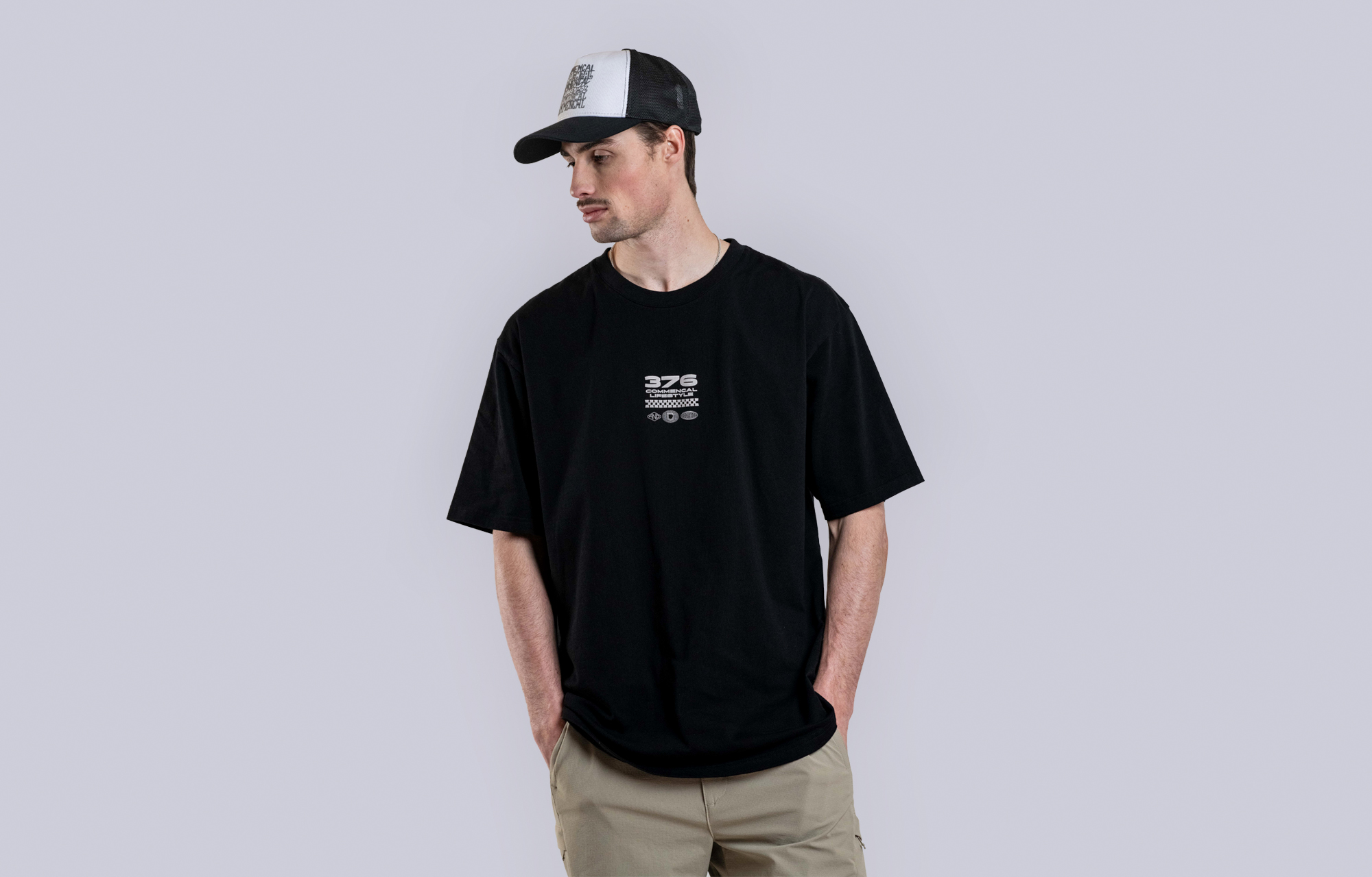 COMMENCAL LOOSE FIT 376 T-SHIRT BLACK image number 0