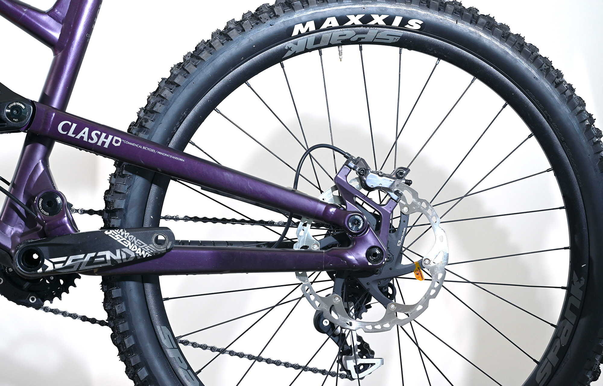COMMENCAL CLASH PARK EDITION METALLIC PURPLE - L (22131703) image number null