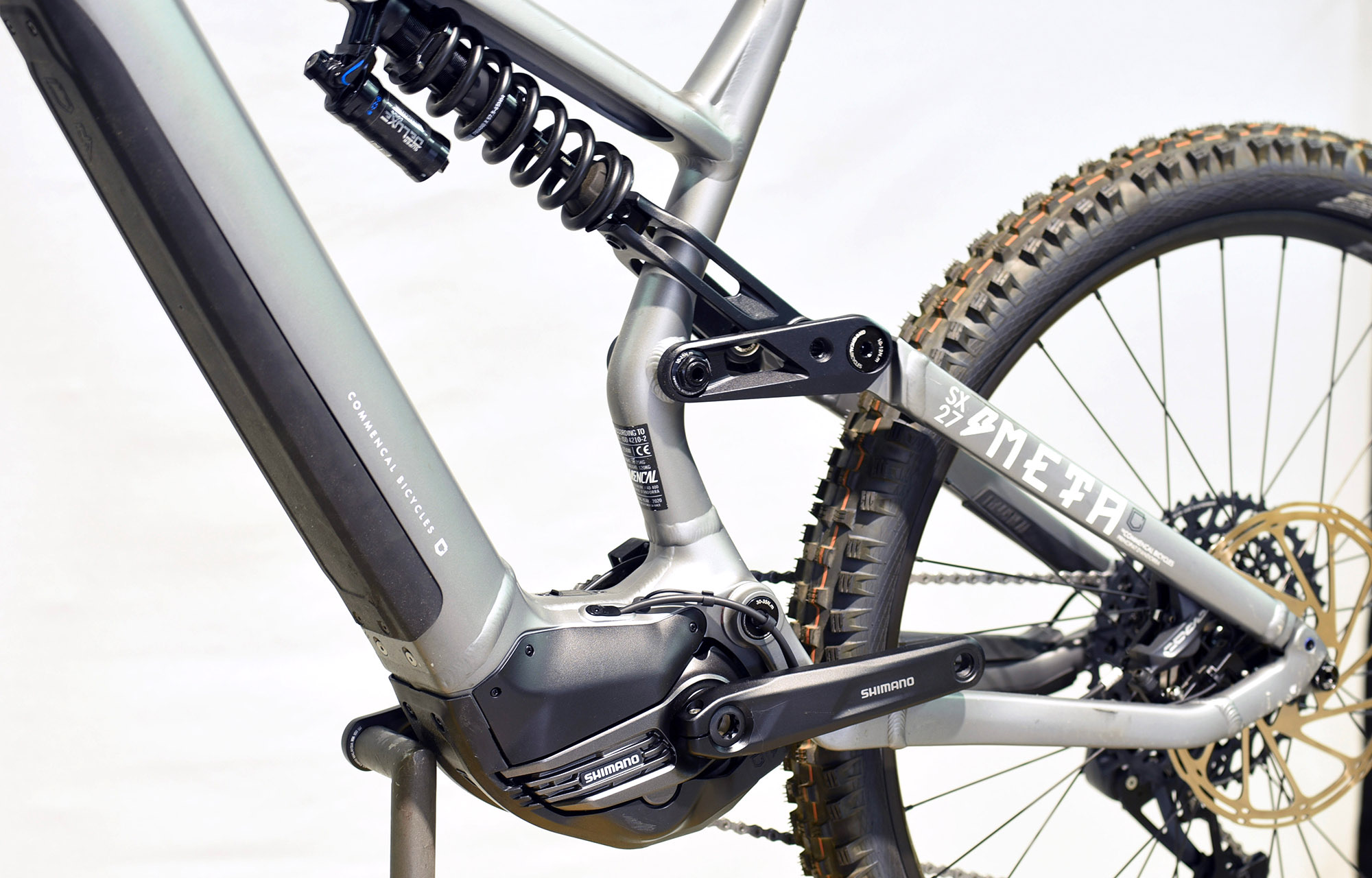 COMMENCAL META POWER SX SHIMANO RACE MATTE GRAPHITE - L (21180503) 0km image number null