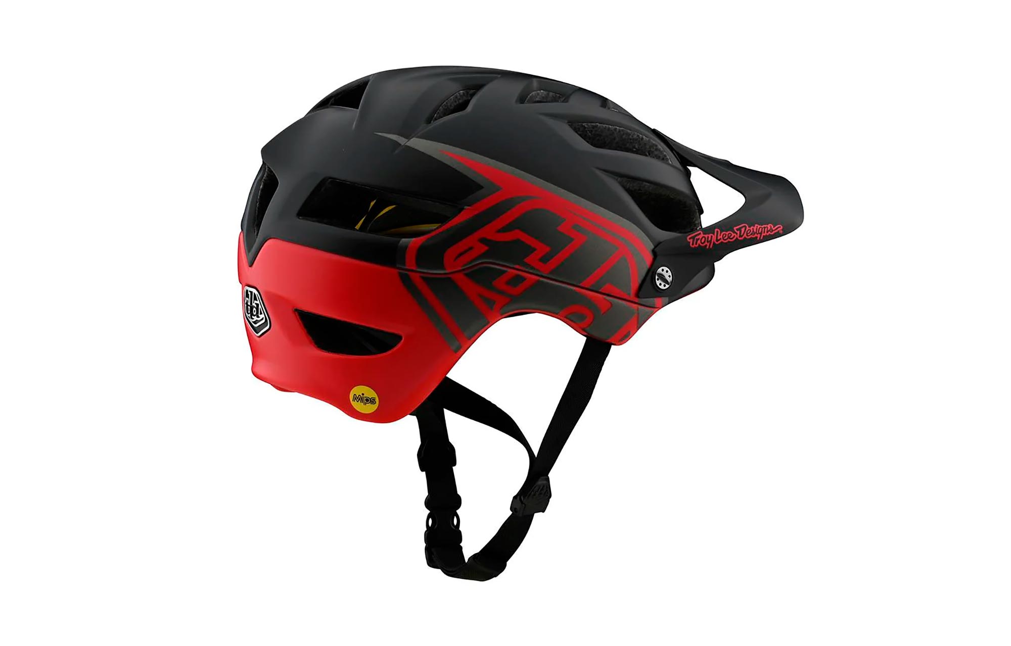 CASCO TROY LEE A1 MIPS CLASSIC BLACK / RED image number 0
