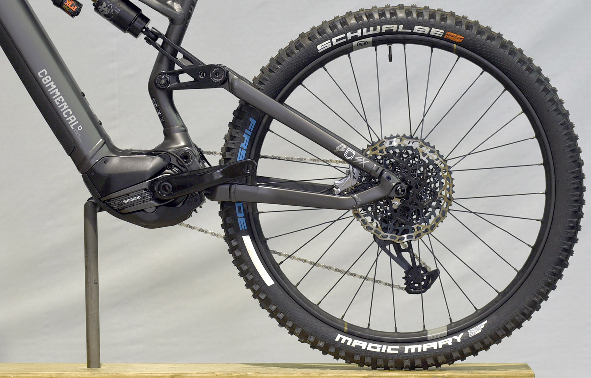 COMMENCAL META POWER SX SHIMANO DARK SLATE [COMMENCAL TEAM] ALC - M (23100052) 907 km image number null
