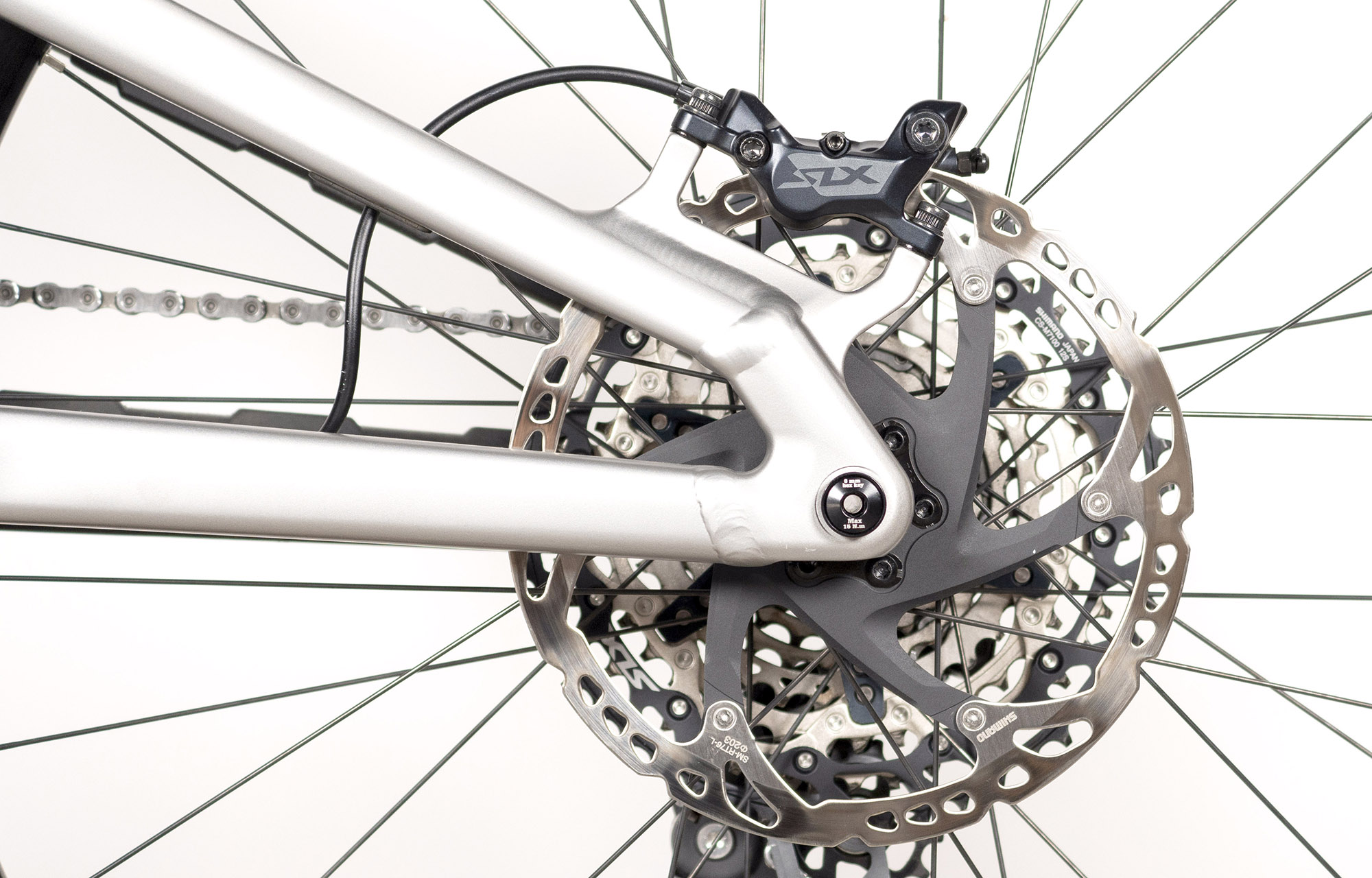 COMMENCAL META SX V5 ESSENTIAL SILVER - M (23131502) image large number 5