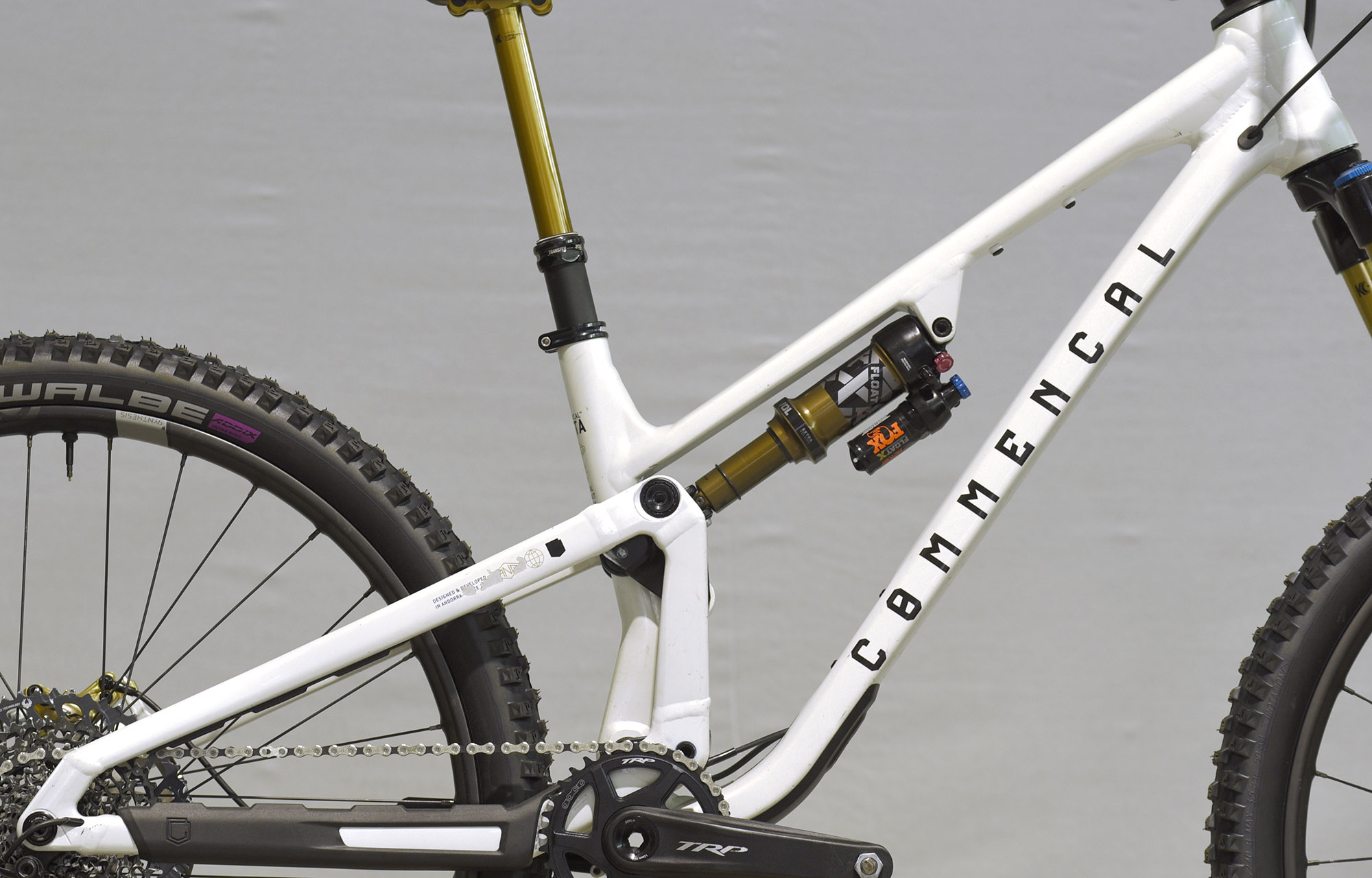 COMMENCAL META V5 CLEAR SILVER [COMMENCAL TEAM] ALC - S (24100011) image number null