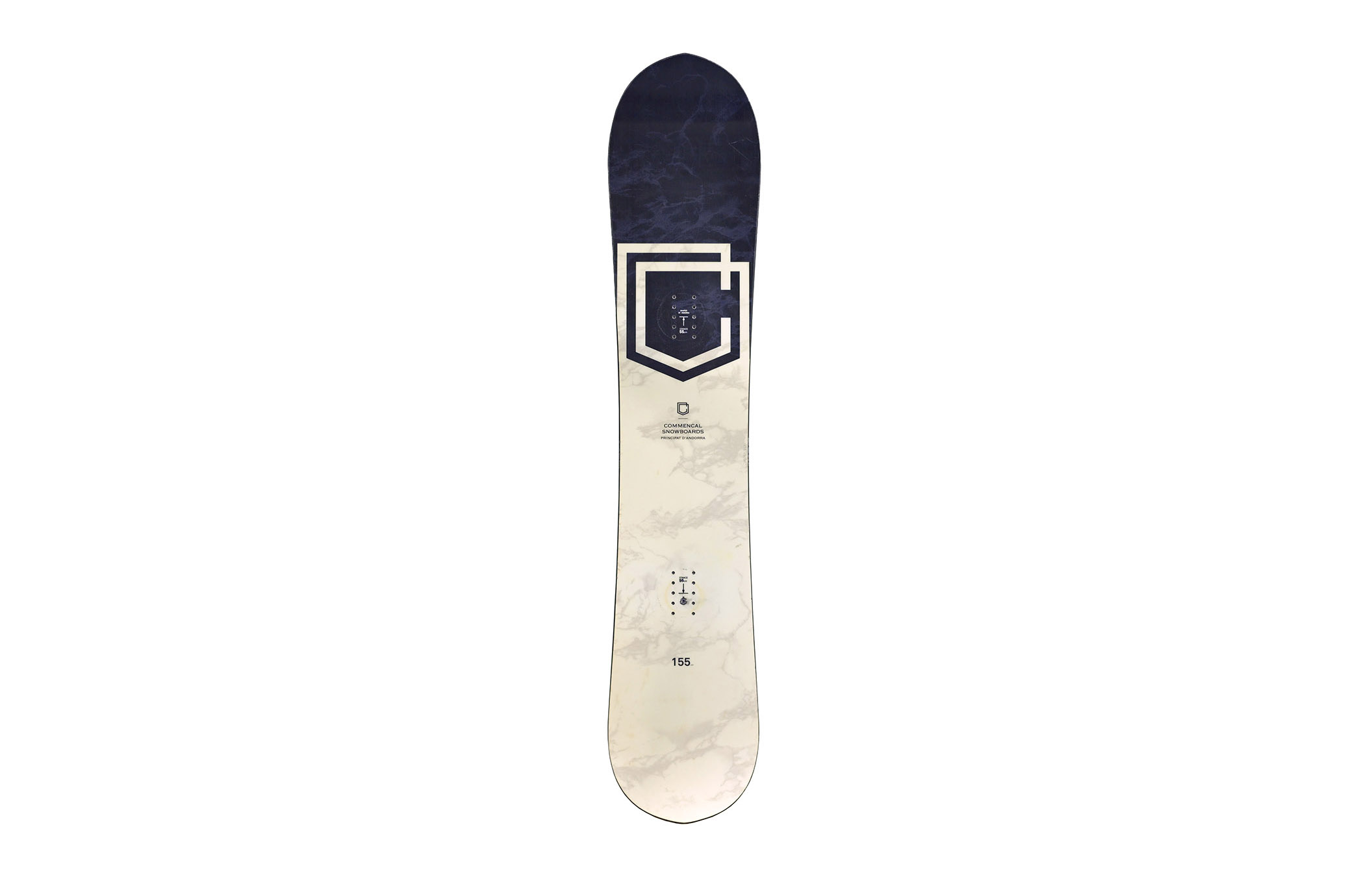 SNOWBOARD COMMENCAL CLASH BLACK & WHITE - 155 (21440002) image cover number 0