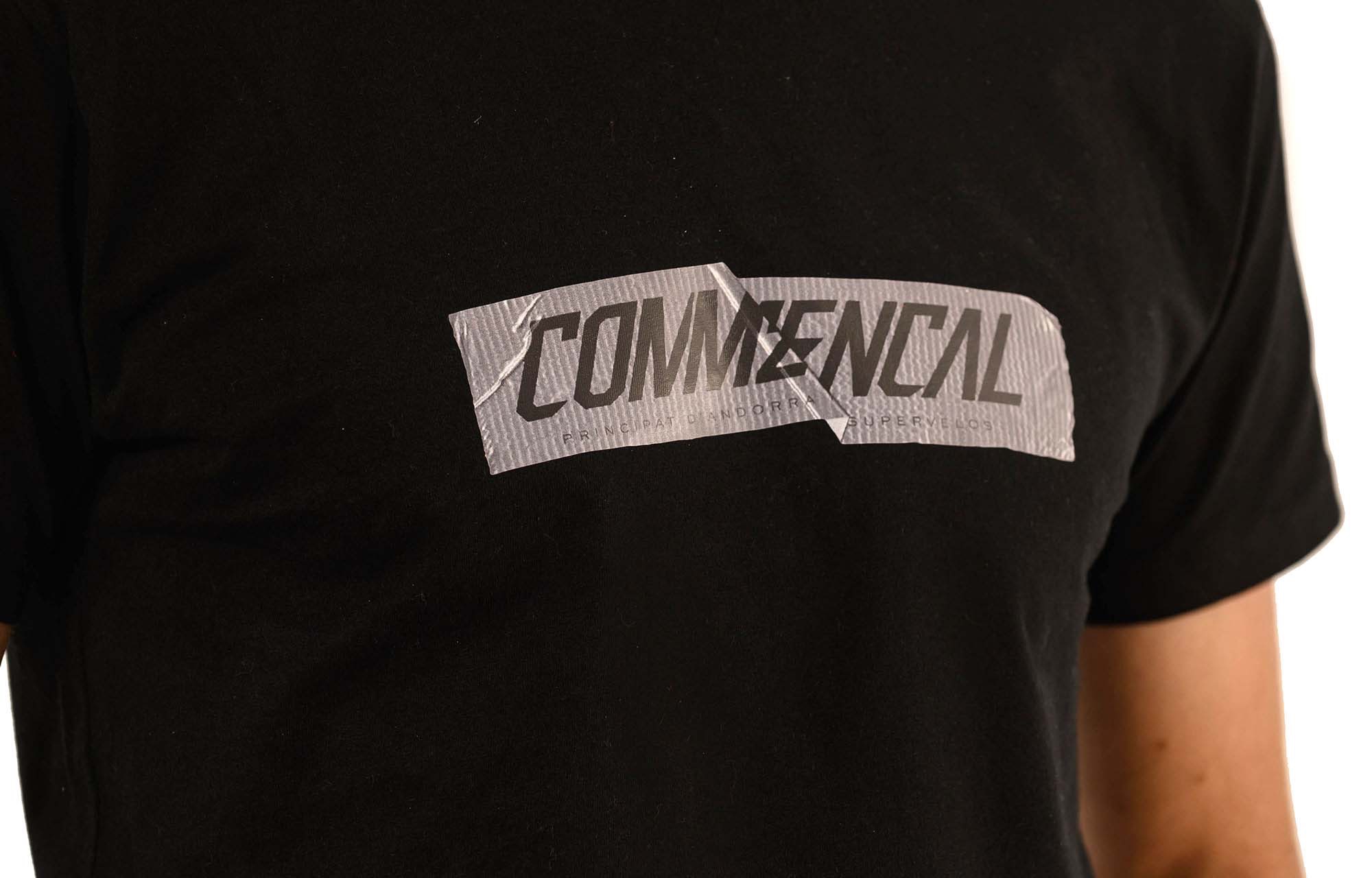 COMMENCAL T-SHIRT BLACK image number 2