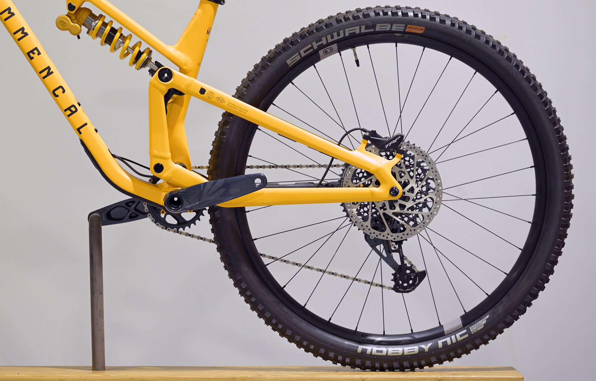 COMMENCAL META V5 OHLINS EDITION YELLOW - M (23122402) image cover number large 5