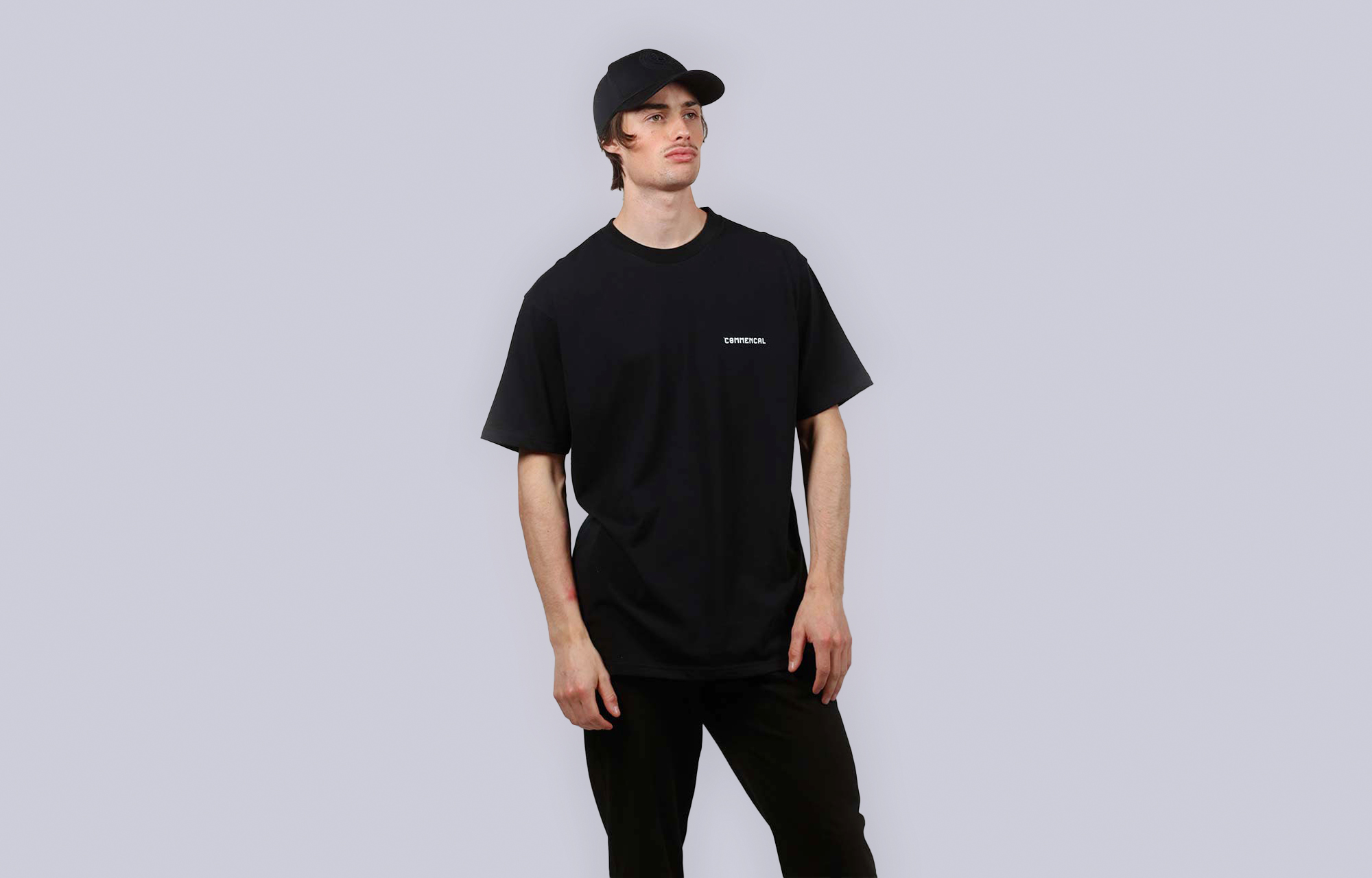T-SHIRT COMMENCAL OIL SLICK BLACK image number 0
