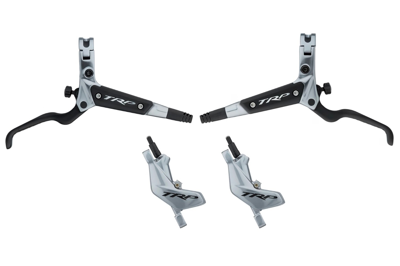 TRP DH-R EVO SILVER BRAKE SET - ENDURO image number null