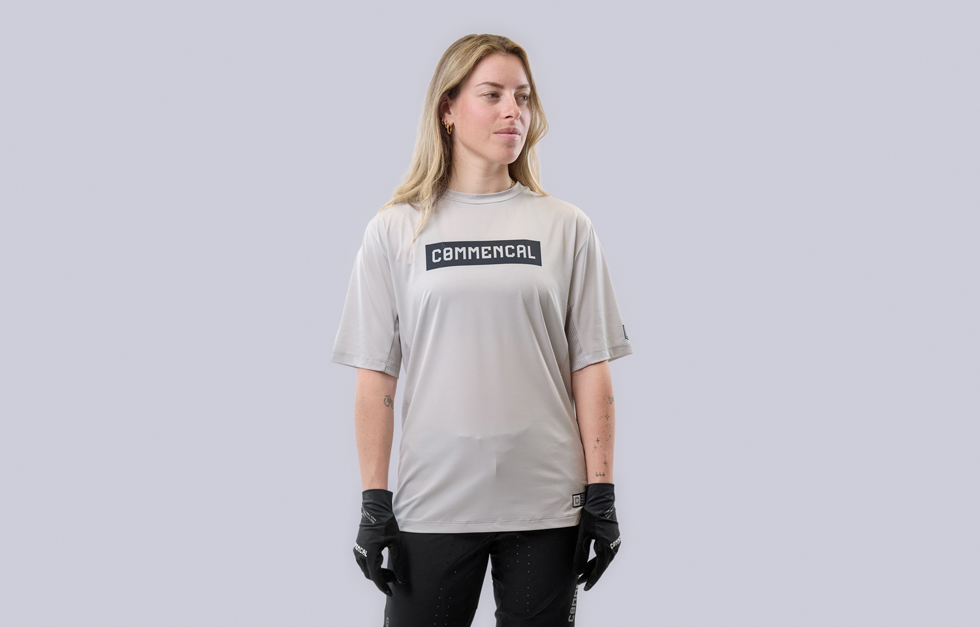 COMMENCAL LIGHTECH CORPORATE JERSEY SHORT SLEEVE GREY image number 1