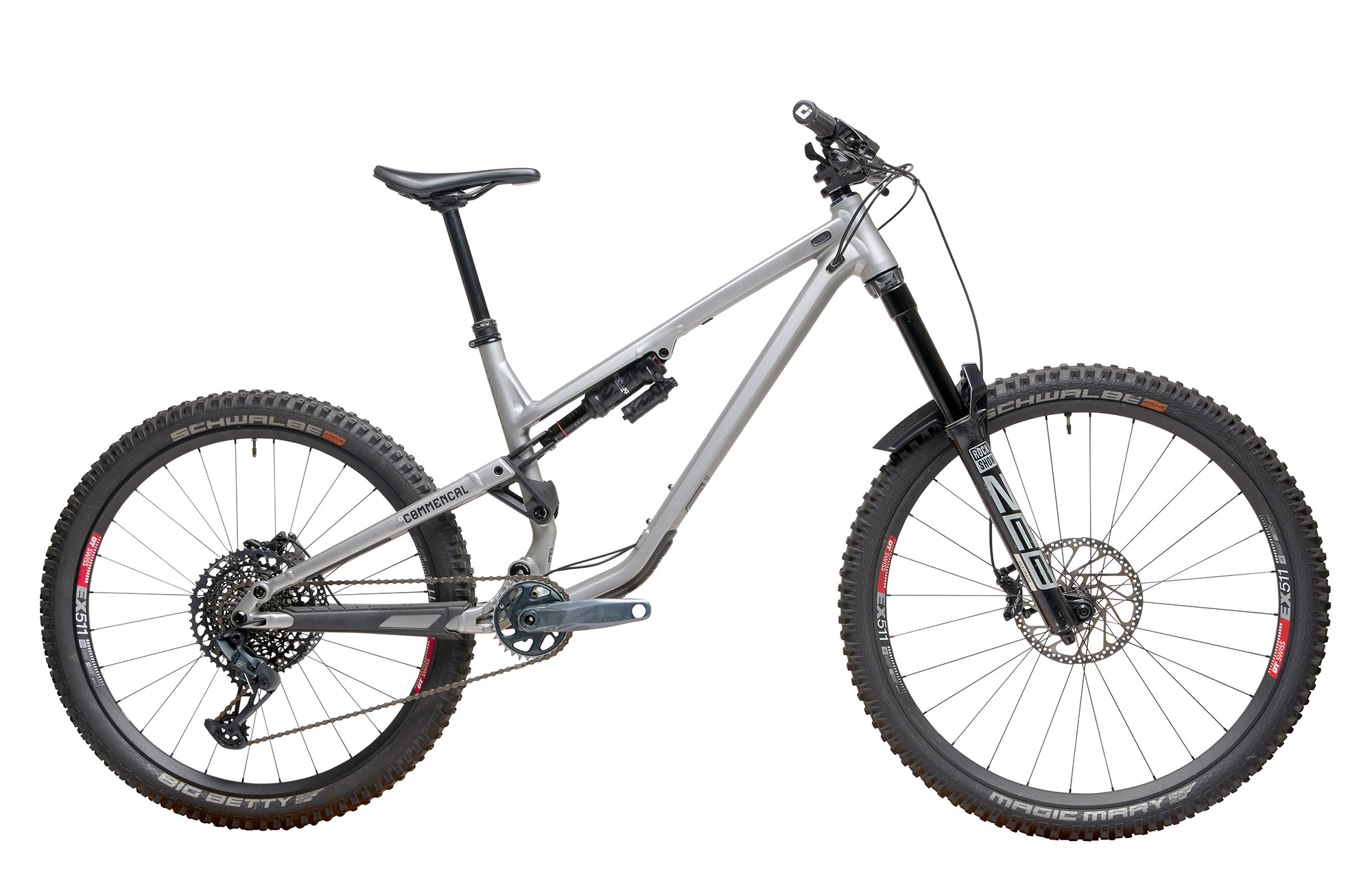COMMENCAL META SX V4 RACE SILVER - L (22130803) image number null