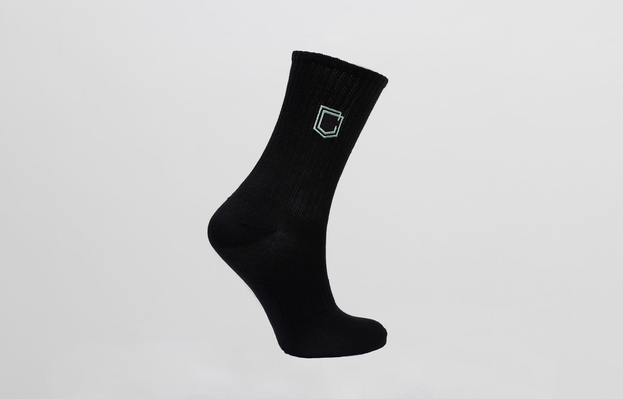 CALCETINES GRUESOS COMMENCAL LIFESTYLE SHIELD GREEN HERITAGE image number 0