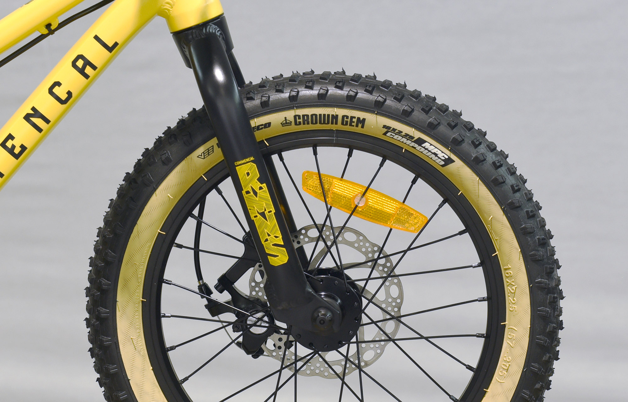 COMMENCAL RAMONES 16 OHLINS YELLOW - (23177821) image number null