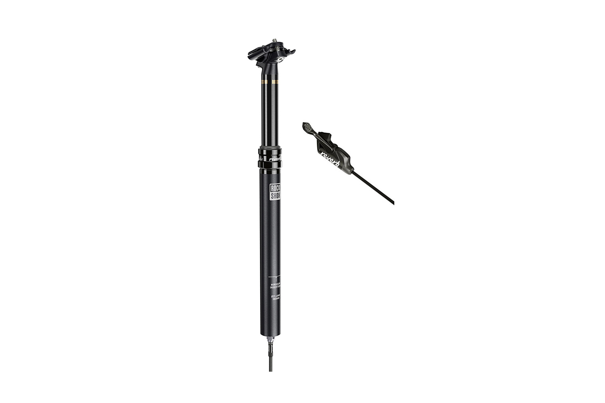 TIJA DE SILLIN ROCKSHOX REVERB STEALTH Ø31.6MM 150MM + PULSADOR image number null