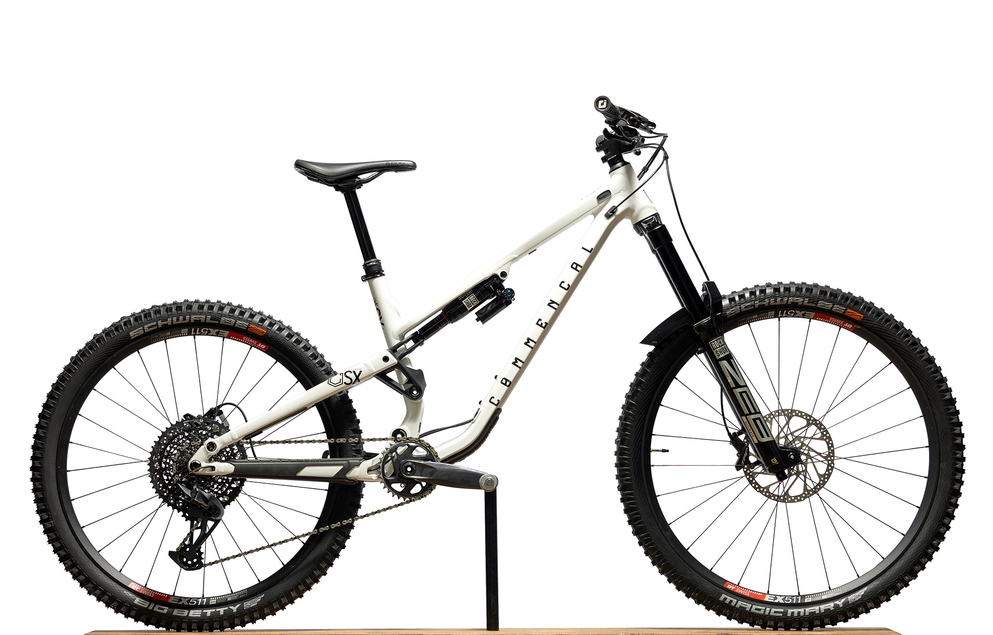 COMMENCAL META SX V4 RACE PURE WHITE (M) image number null
