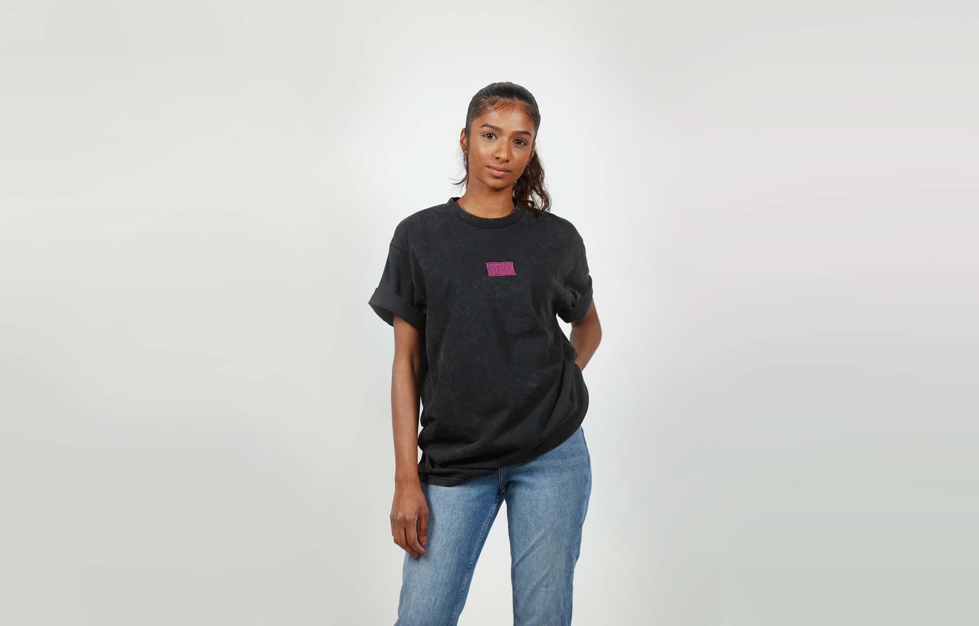 CAMISETA MANGA CORTA COMMENCAL WASHED BLACK image number 1