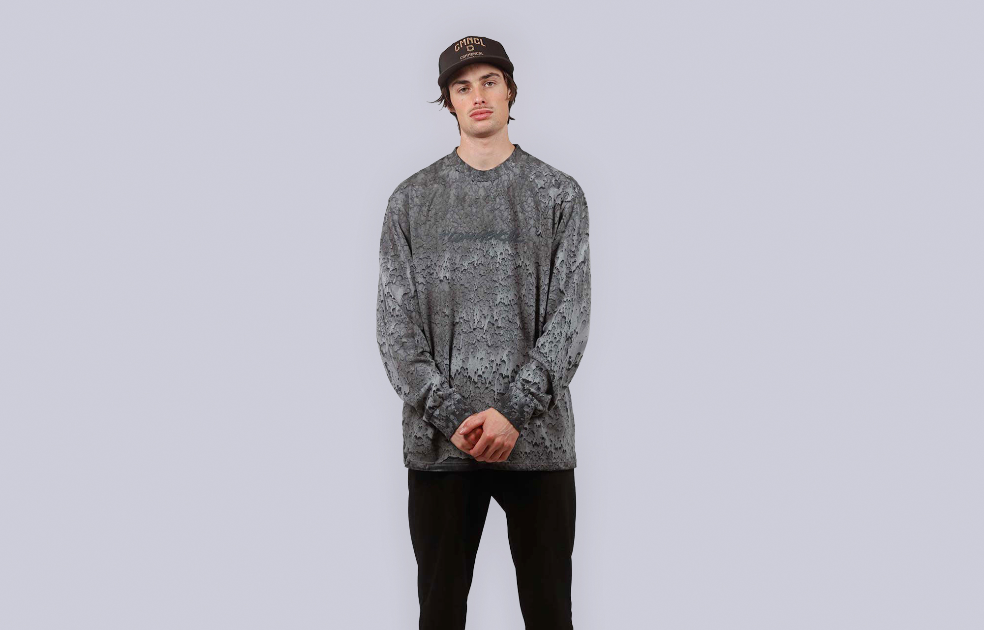 T-SHIRT LONG SLEEVES COMMENCAL ACID RAIN WHITE image number 0