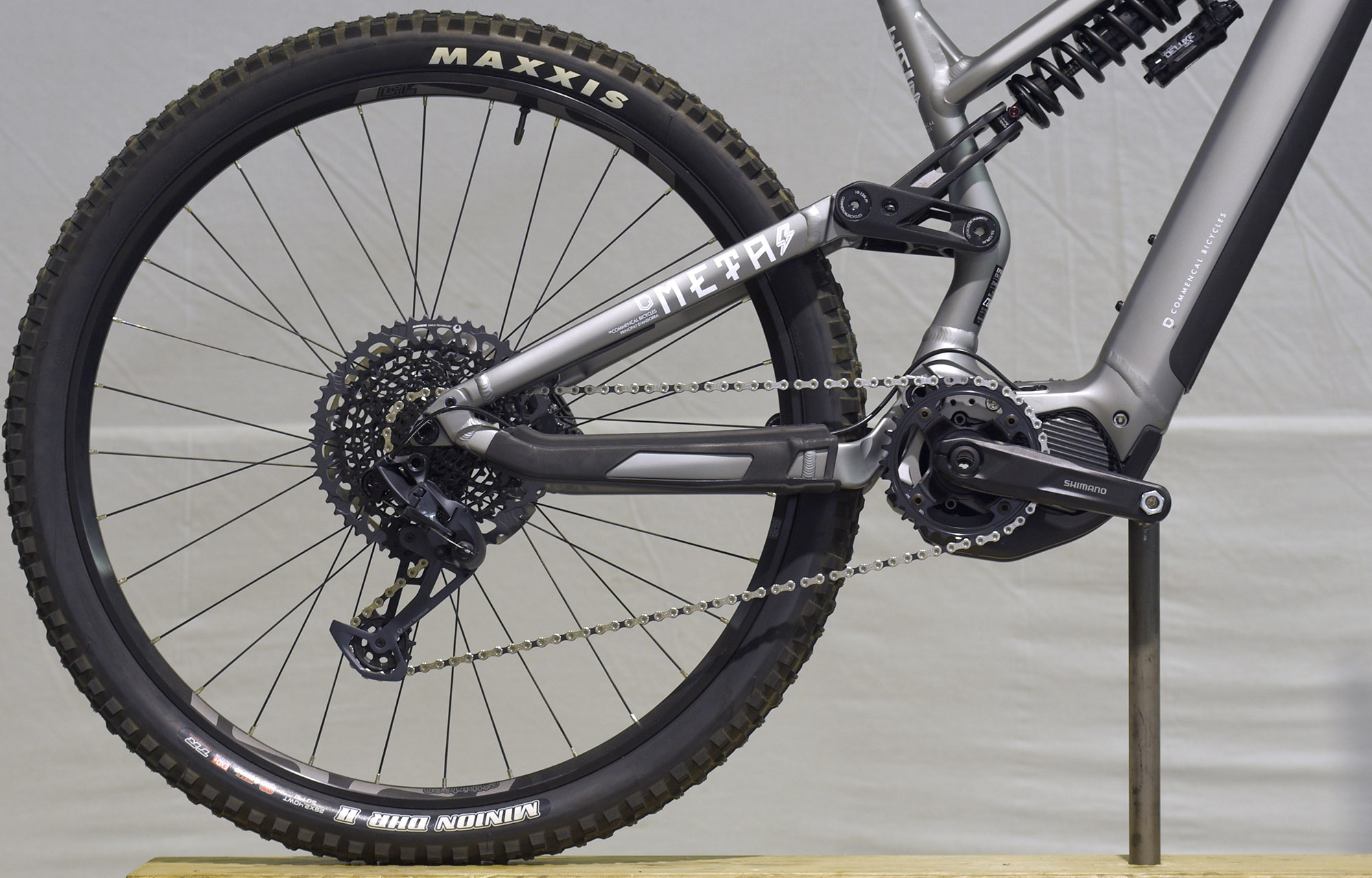 COMMENCAL META POWER TR SHIMANO RACE MATTE GRAPHITE ALC - S (23100054) 0km image number null