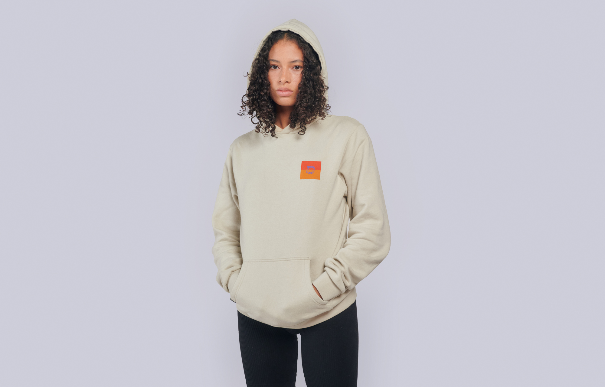 COMMENCAL HOODIE SUNSET BEIGE image number 1