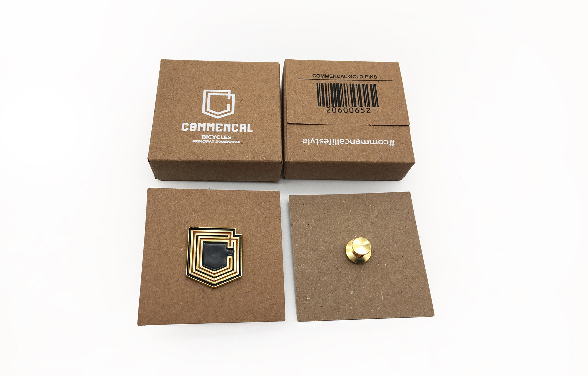 COMMENCAL GOLD PINS image number 0