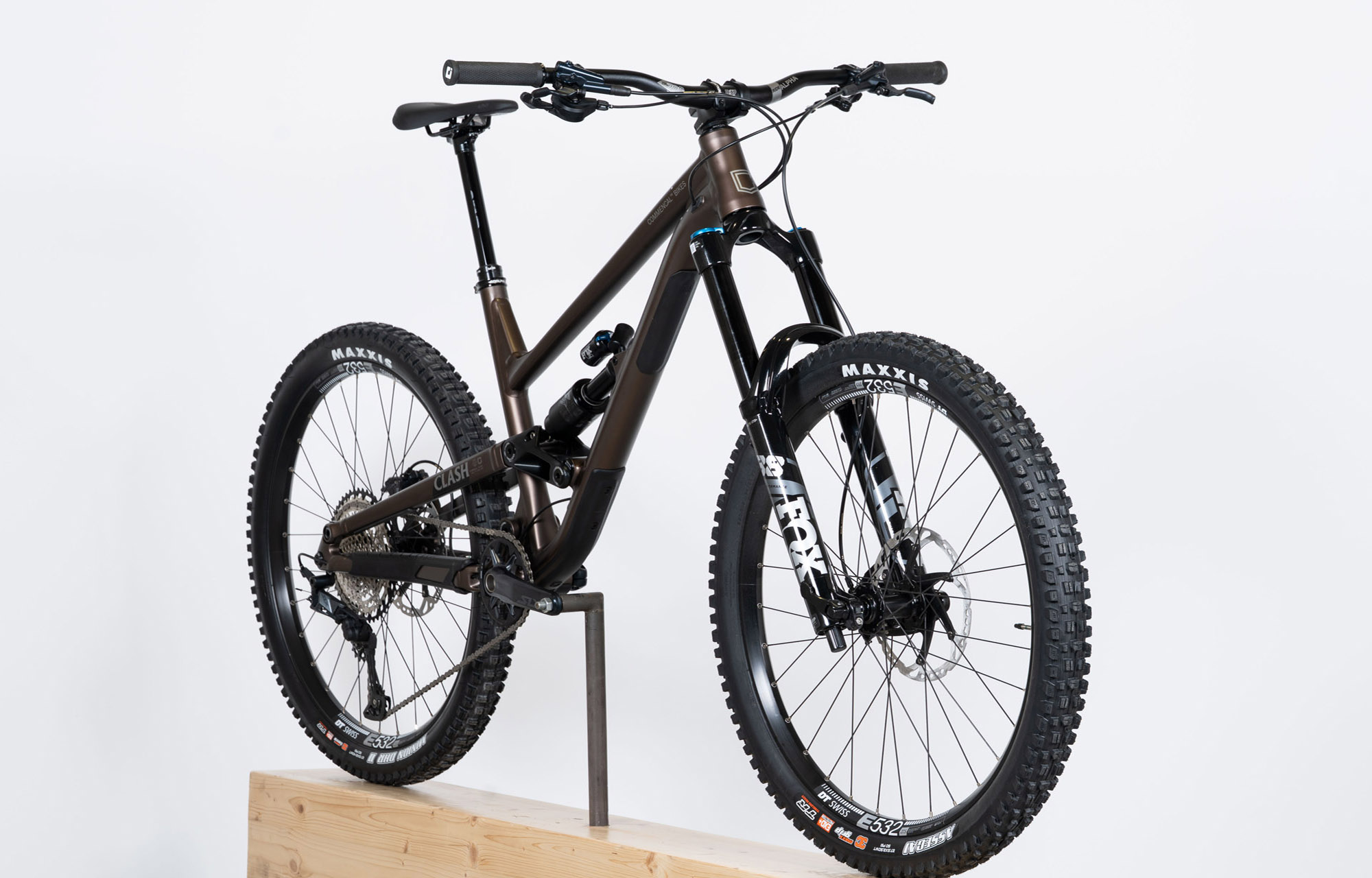 COMMENCAL CLASH ESSENTIAL FROZEN BROWN - L (22134503) image large number 2