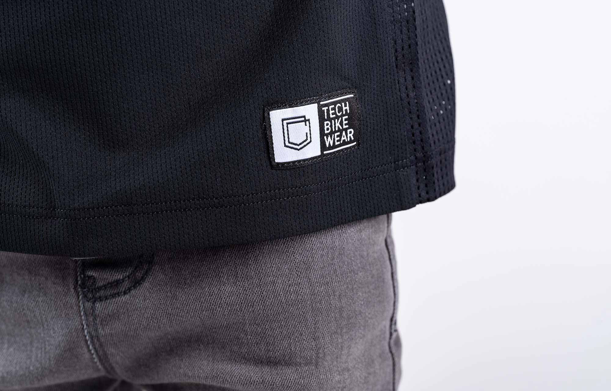 COMMENCAL KIDS LONG SLEEVE CORPORATE JERSEY BLACK image number 2