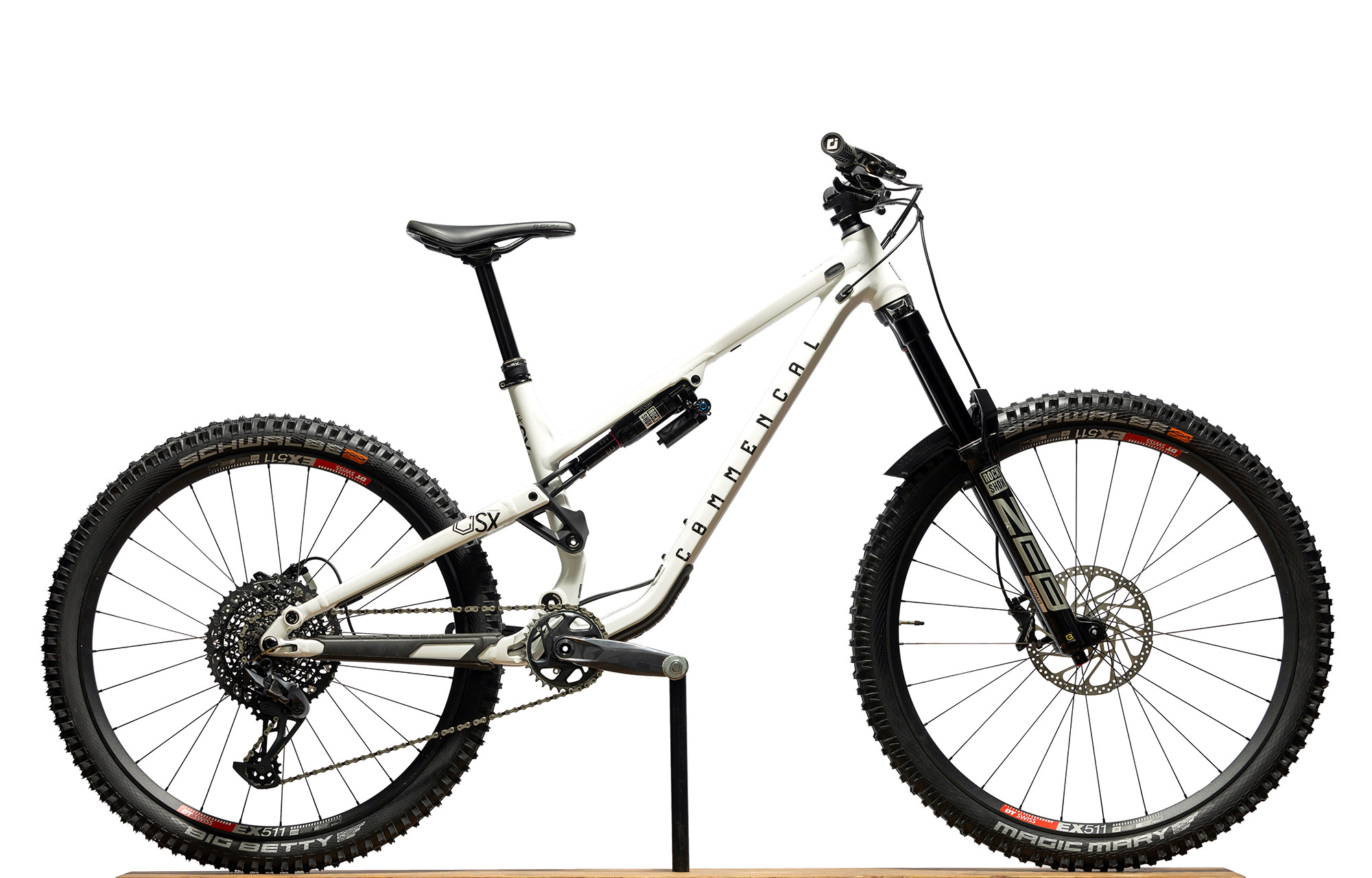 COMMENCAL META SX V4 RACE PURE WHITE - M (22134902) image number null