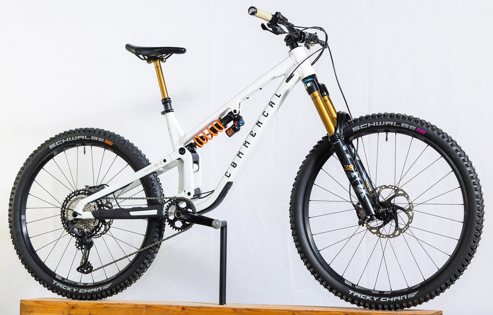 COMMENCAL META SX V5 SIGNATURE PURE WHITE ALC - M (24METASXSGALCCA) image cover number large 8