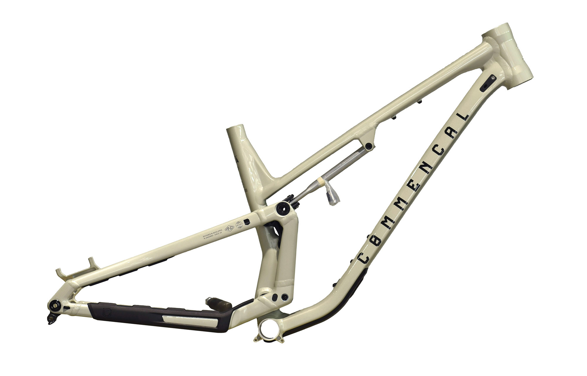 FRAME COMMENCAL META V5 CLEAR SILVER - L (23220503) image number null
