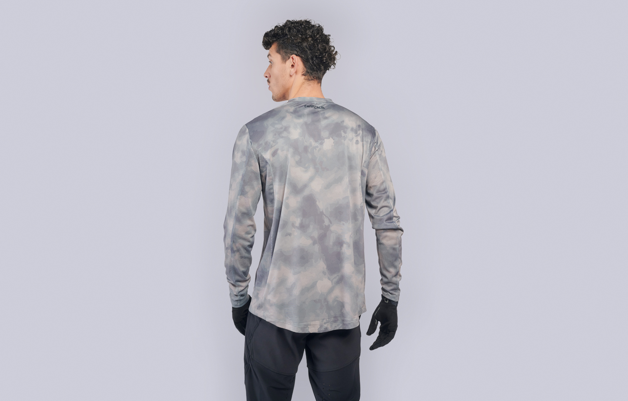COMMENCAL LIGHTECH LONG SLEEVE JERSEY SHADOW GREY image number 0