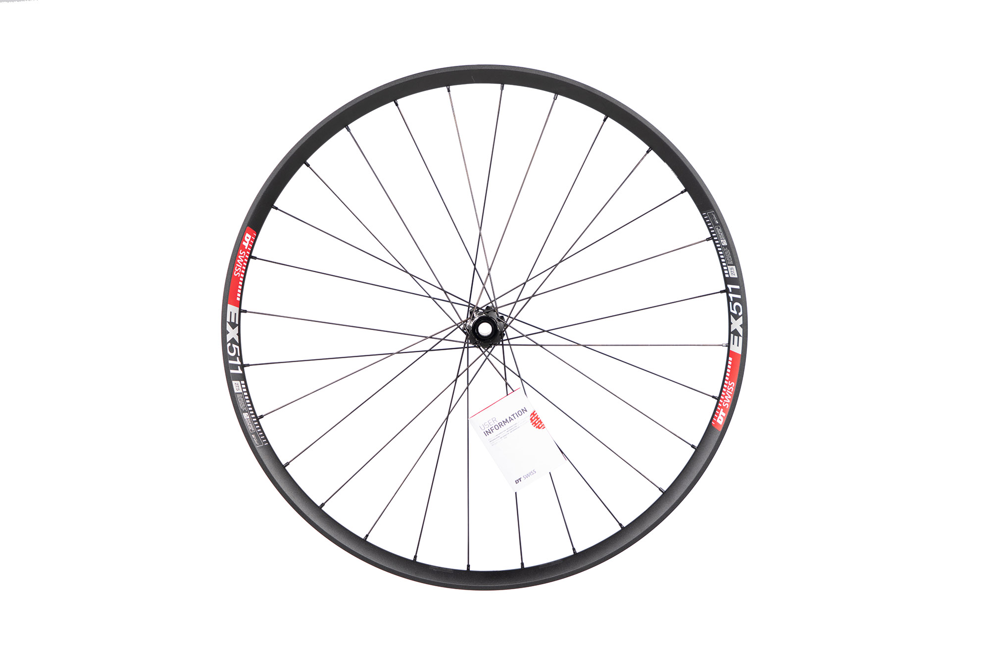DT SWISS EX-511-350 15 X 110 27.5" FRONT WHEEL image number null