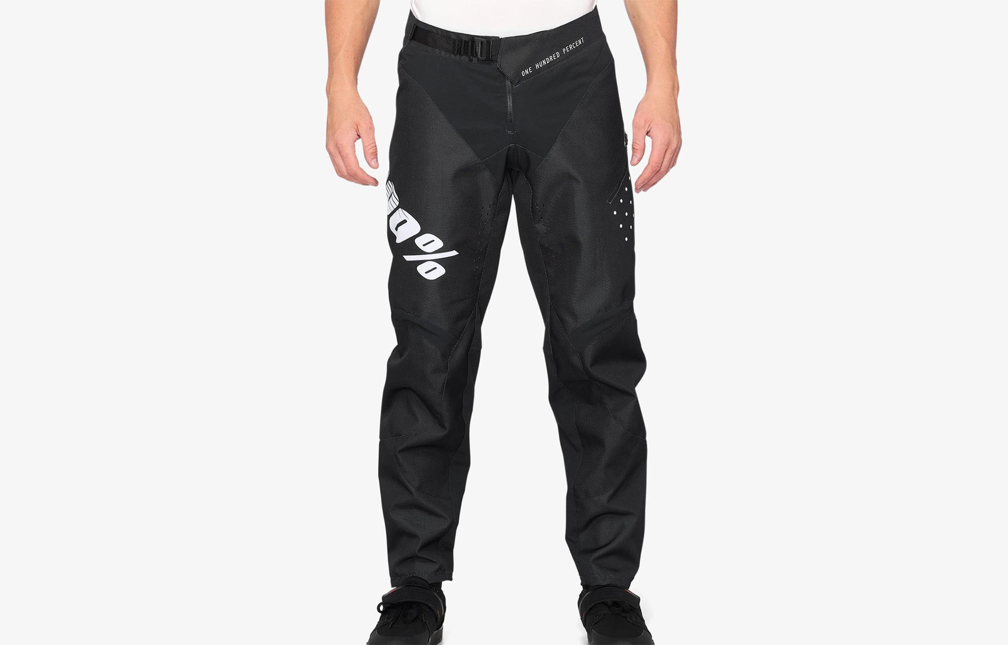 100% R-CORE PANTS BLACK/WHITE image number 1