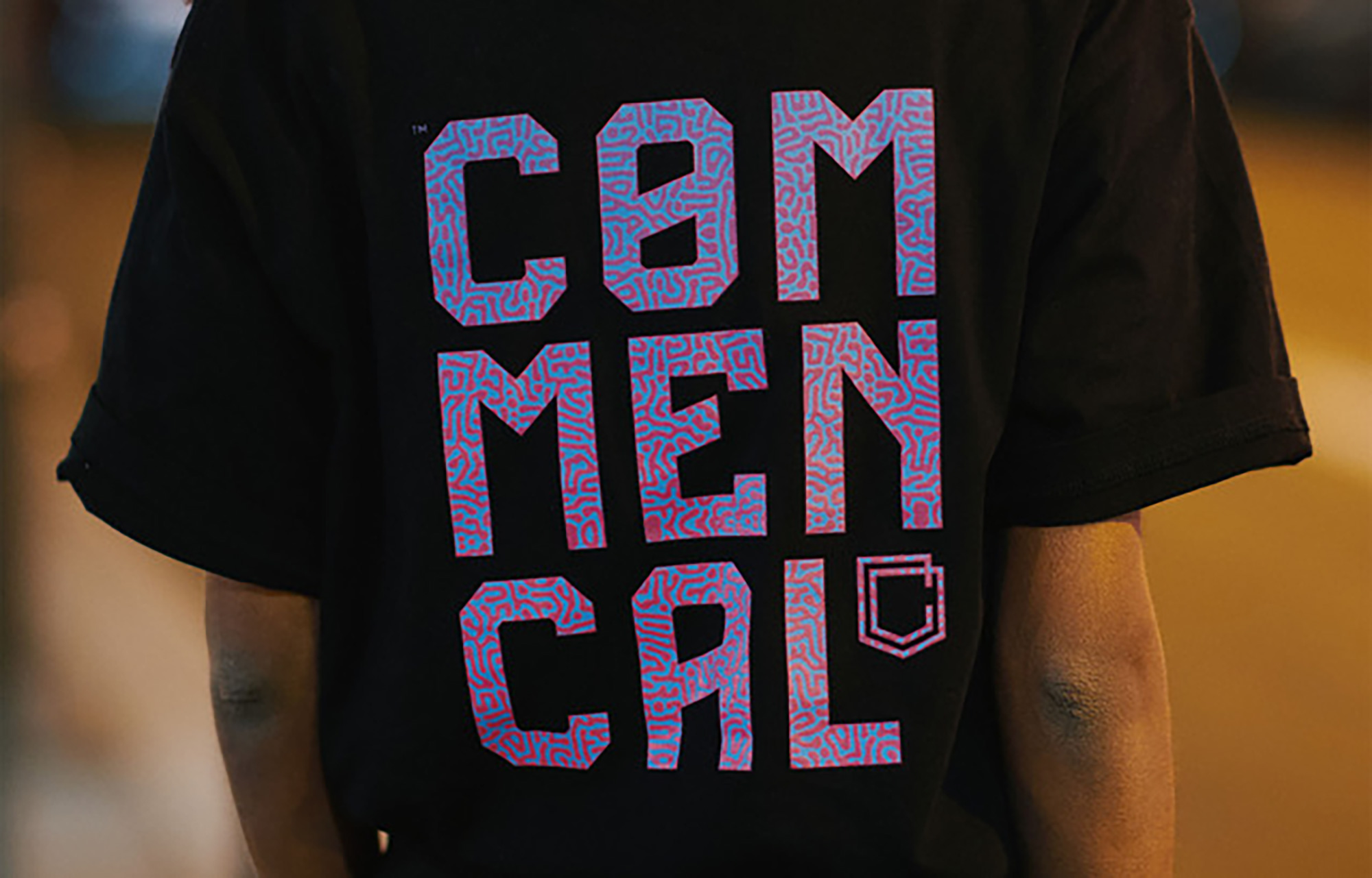 COMMENCAL LIGHT LOOSE FIT T-SHIRT RETRO PARTY image number 2