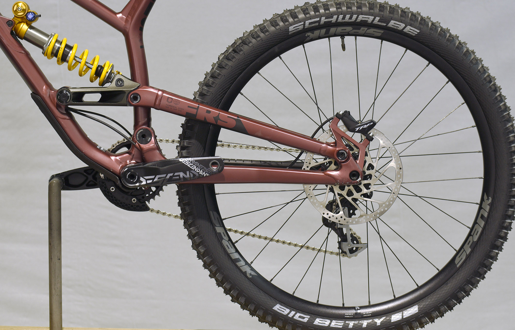 COMMENCAL FRS OHLINS EDITION METALLIC RUST - L (23150602) image cover number large 4