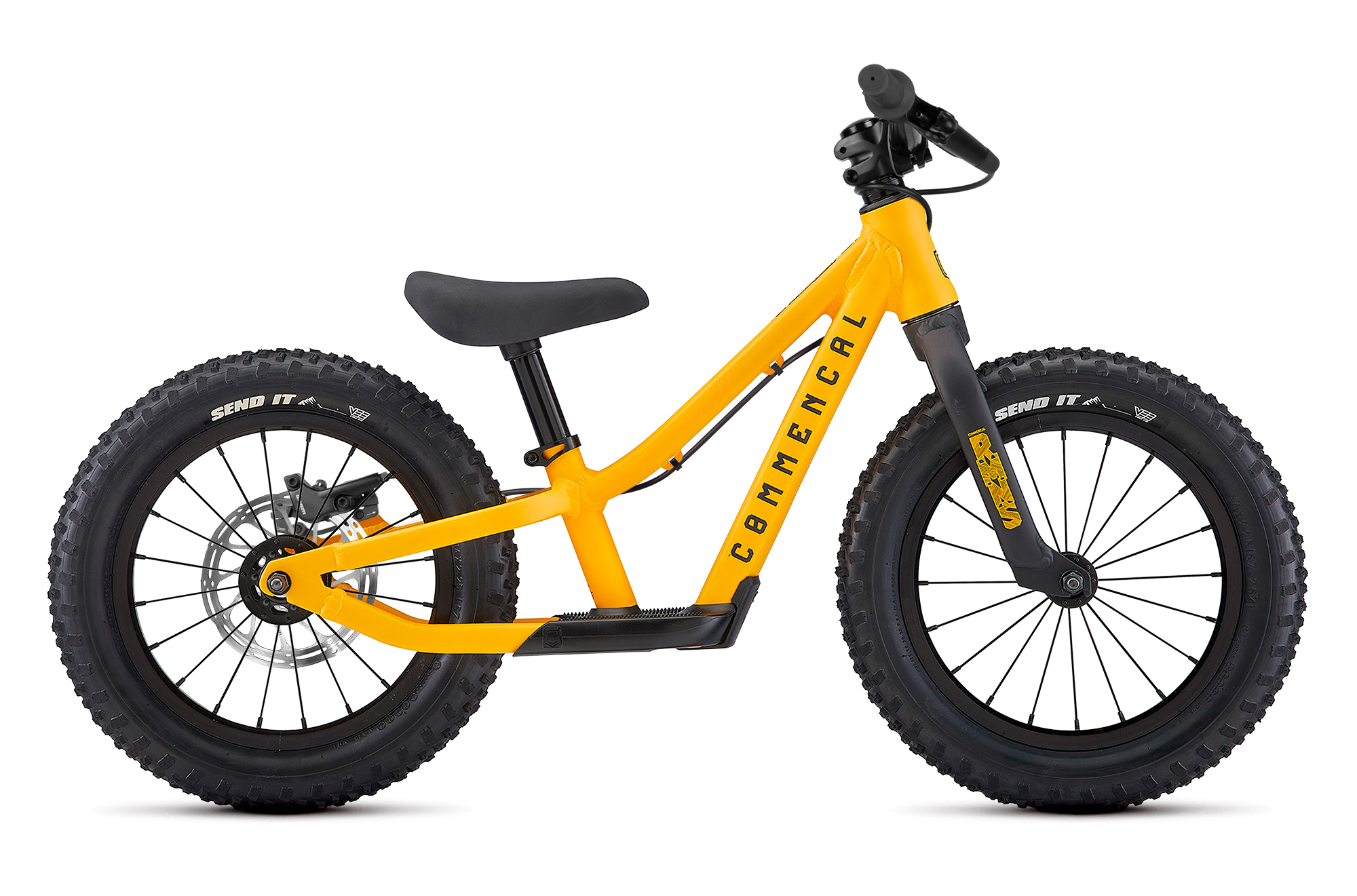 COMMENCAL RAMONES 14 PUSH BIKE OHLINS YELLOW + KIT DE FRENO TRASERO image number null