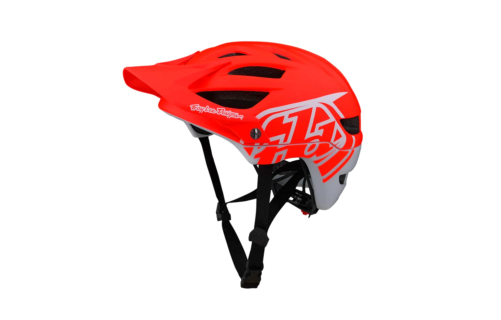 TROY LEE DESIGNS KIDS A1 AS HELMET - DRONE RED image number 0